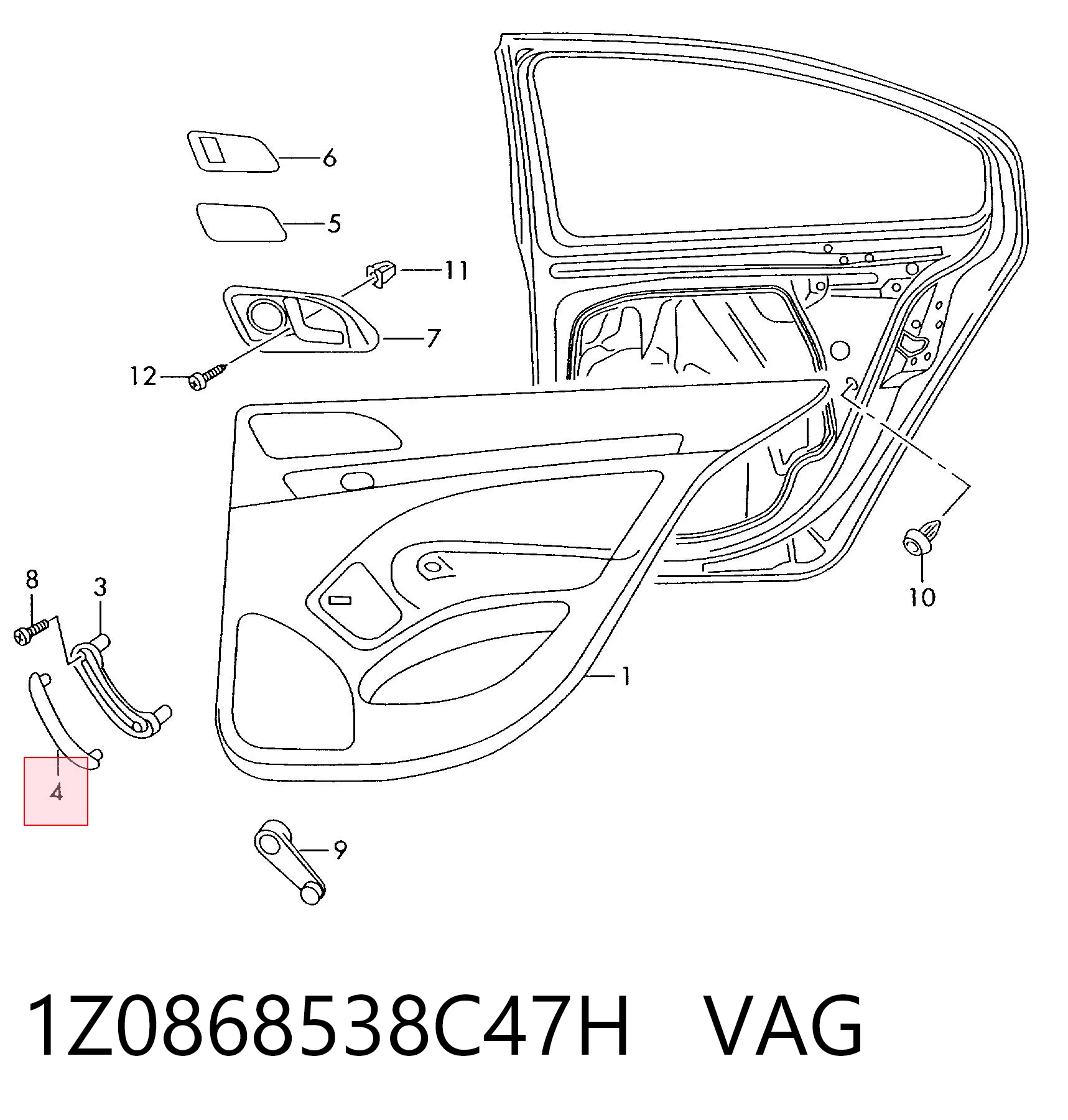 1Z0868538C47H VAG 