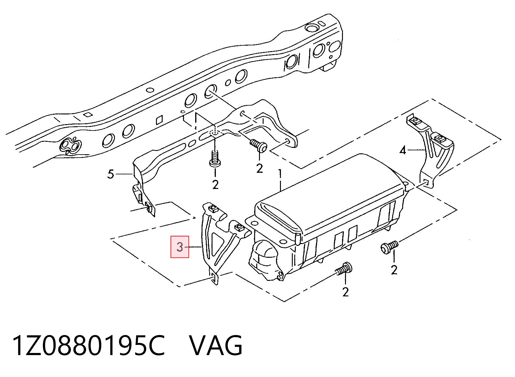 1Z0880195C VAG 