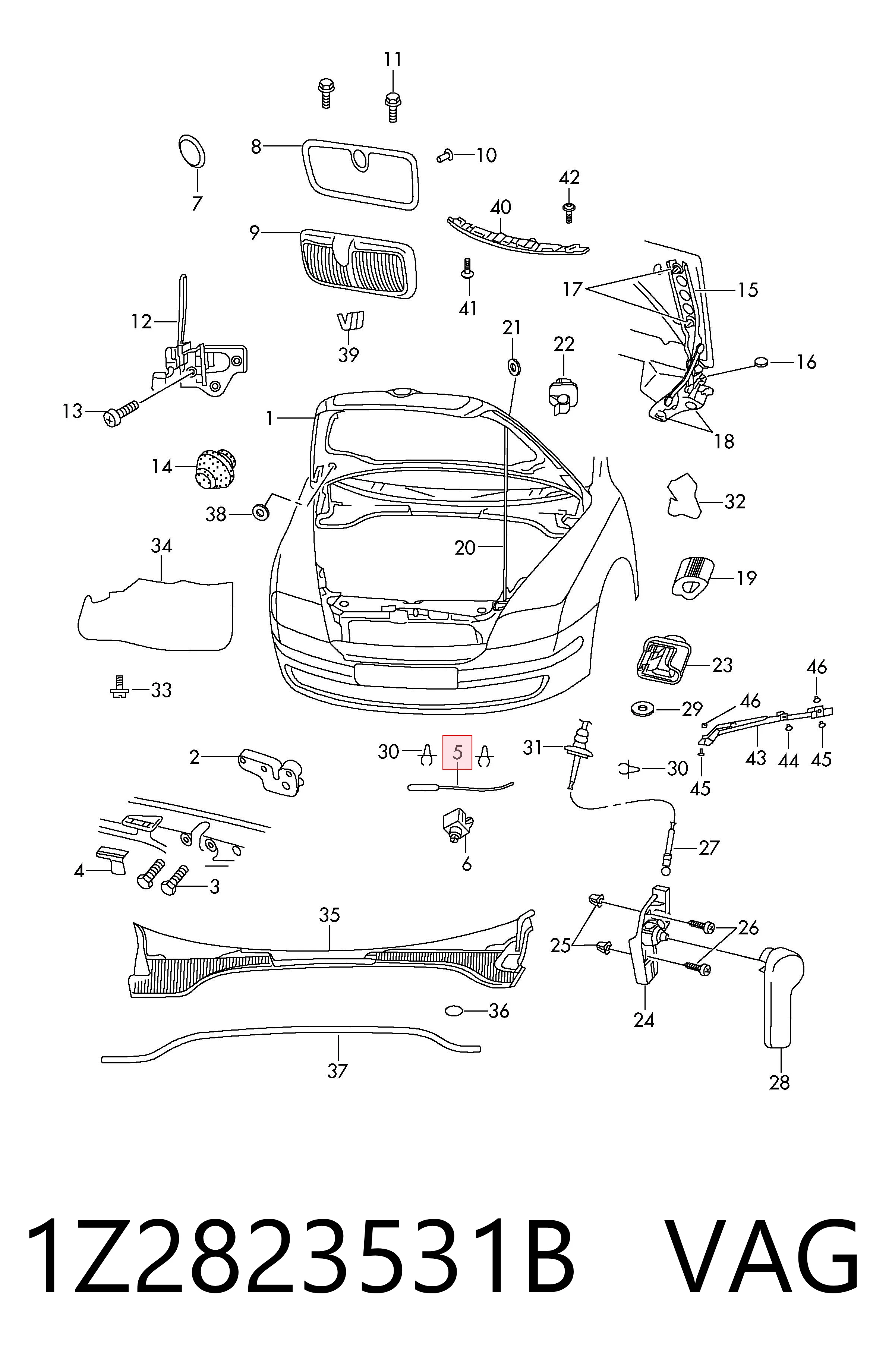 1Z2823531B VAG 