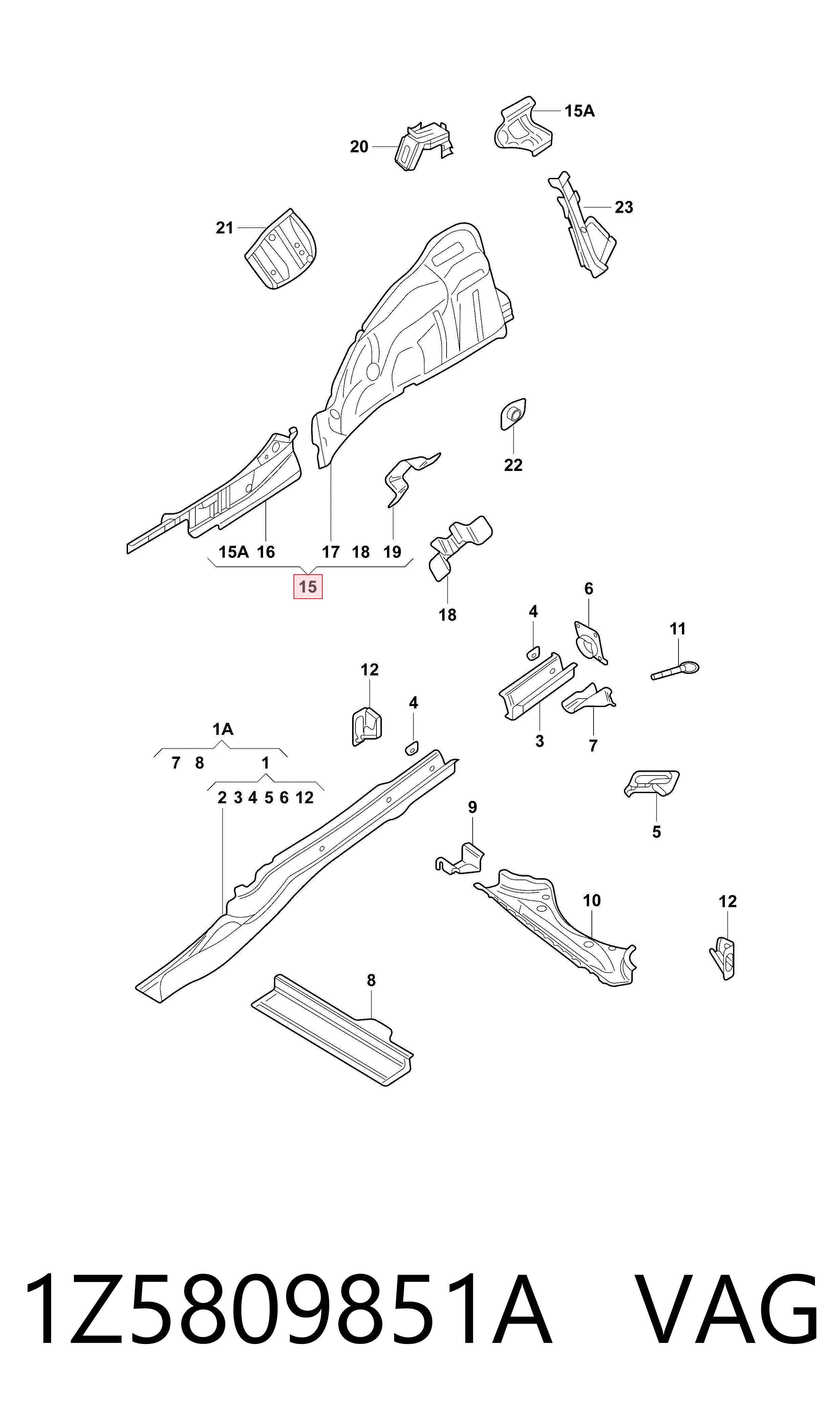 1Z5809851A VAG 
