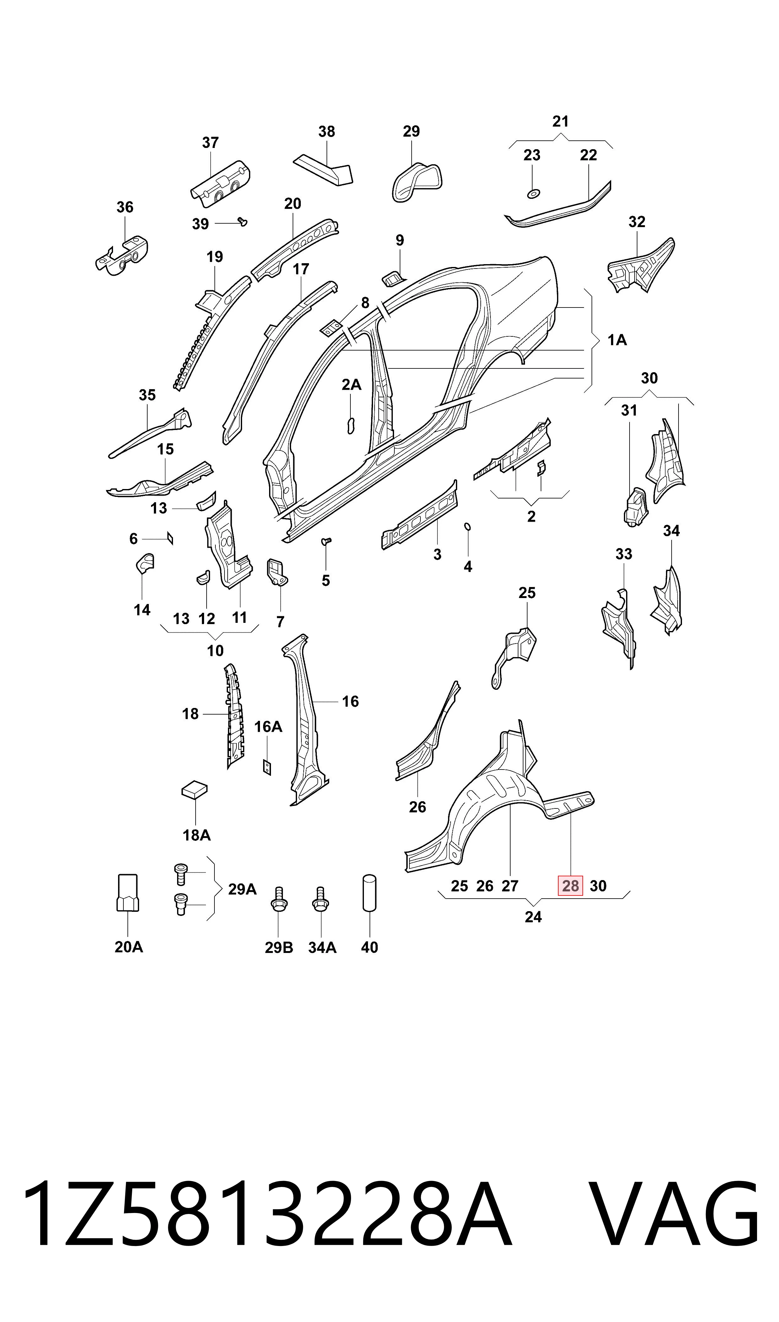 1Z5813228A VAG 