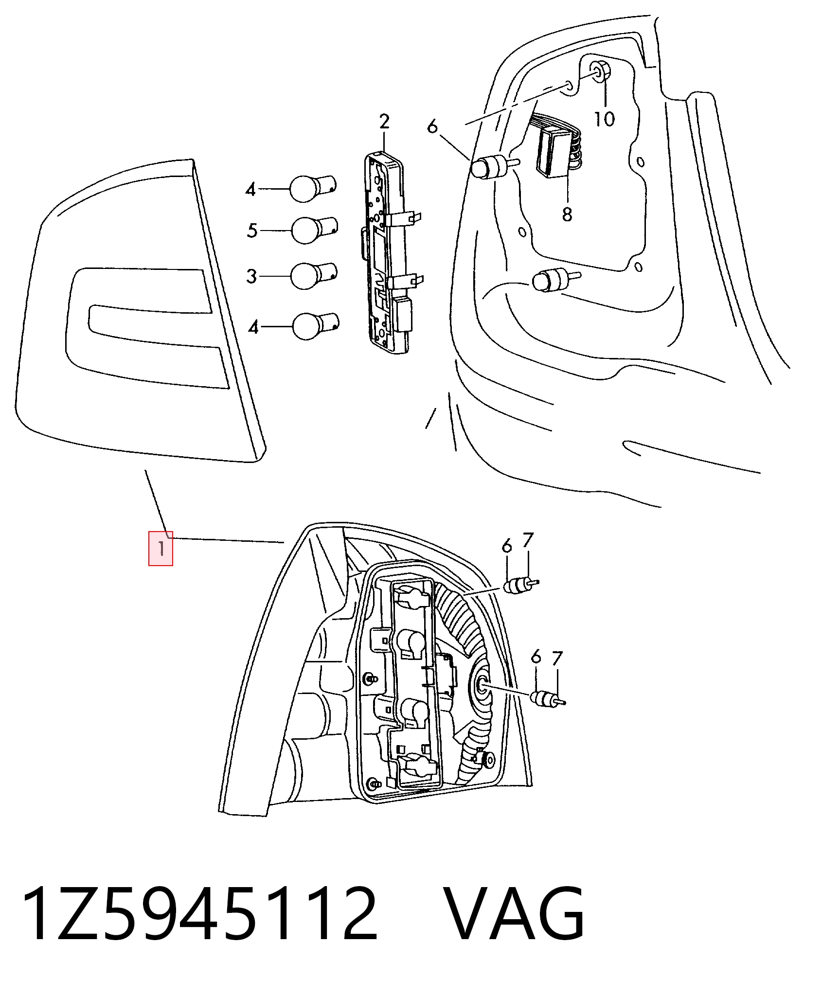 Правый стоп AND 30945174