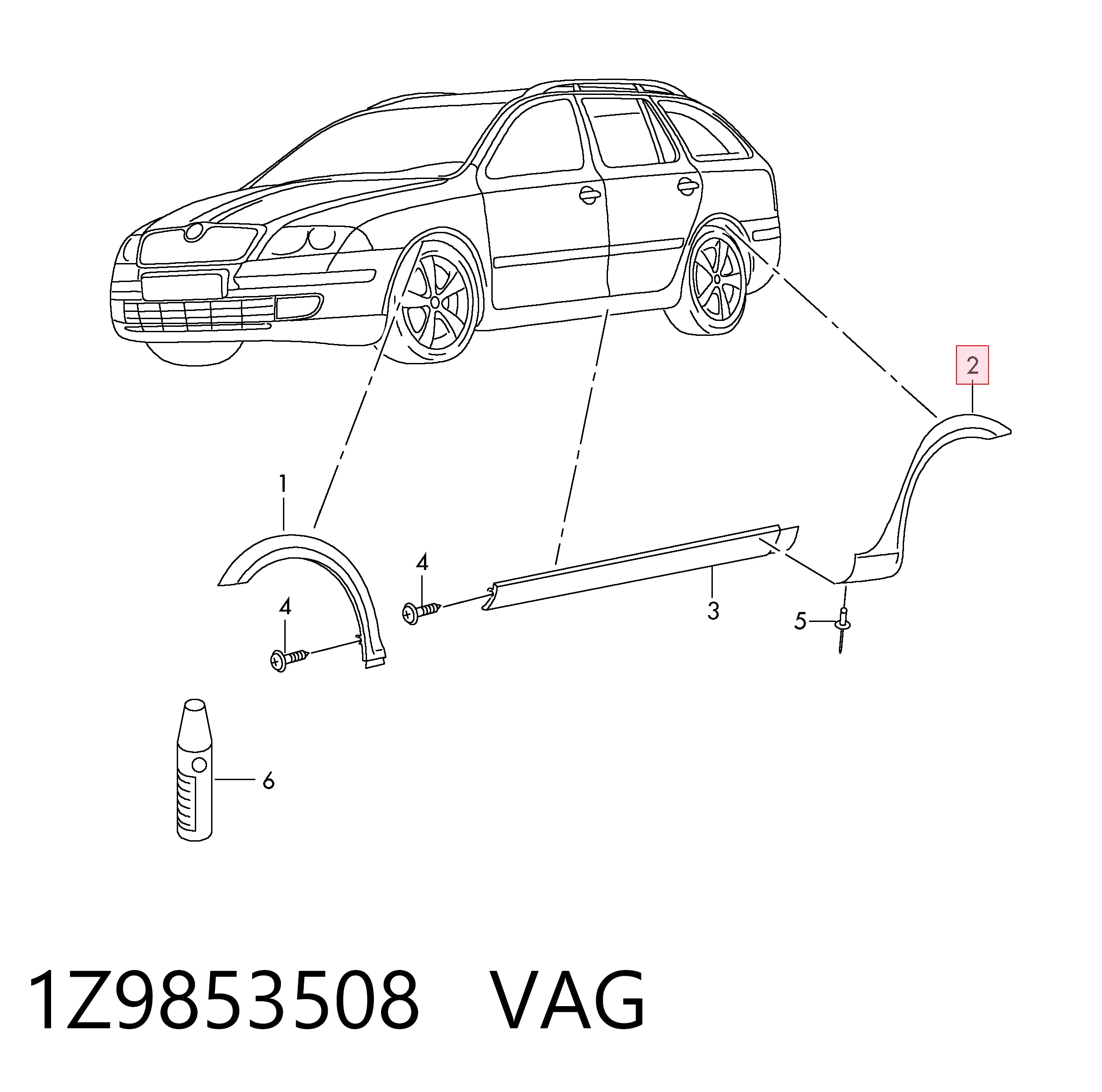 1Z9853508 VAG 