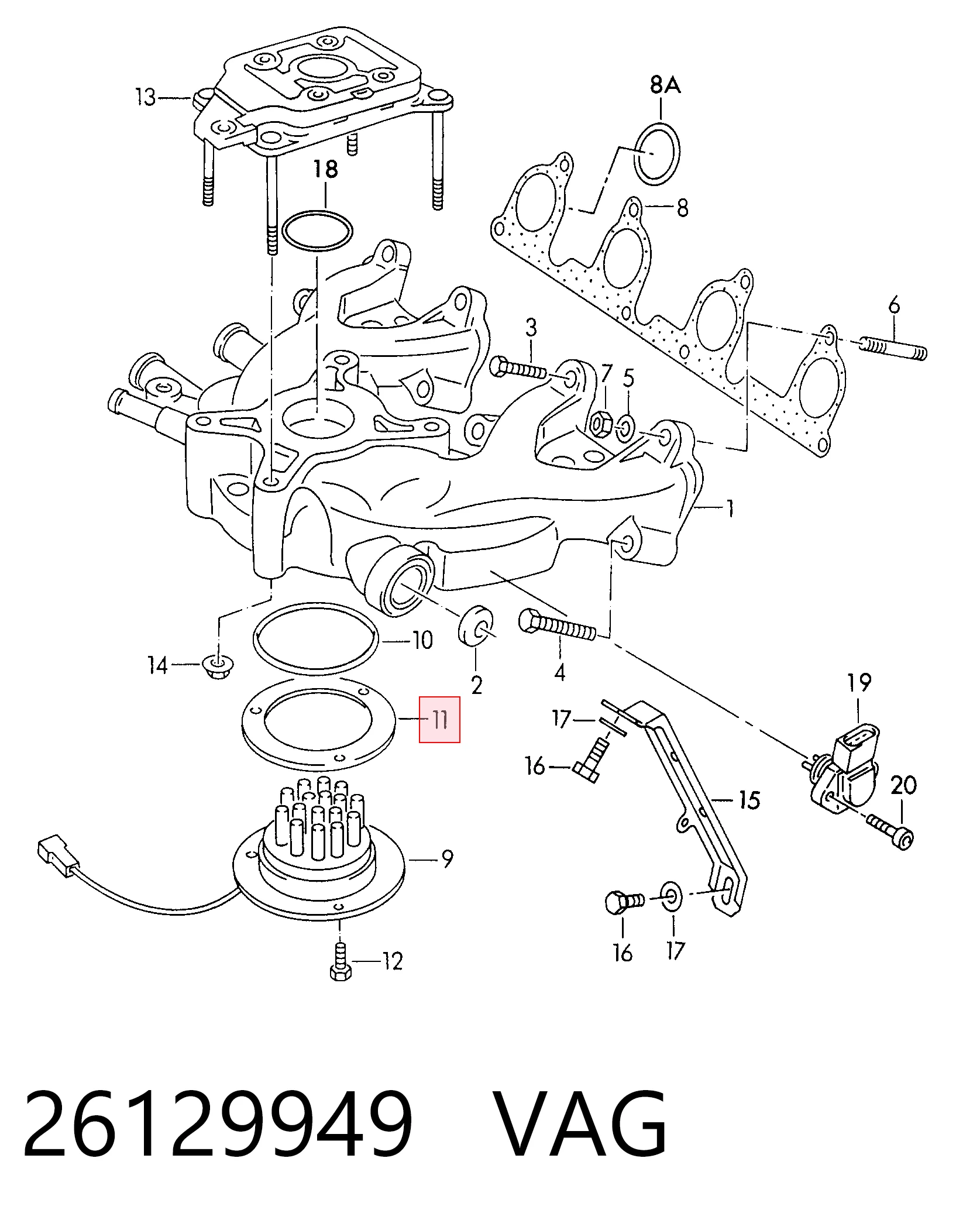26129949 VAG