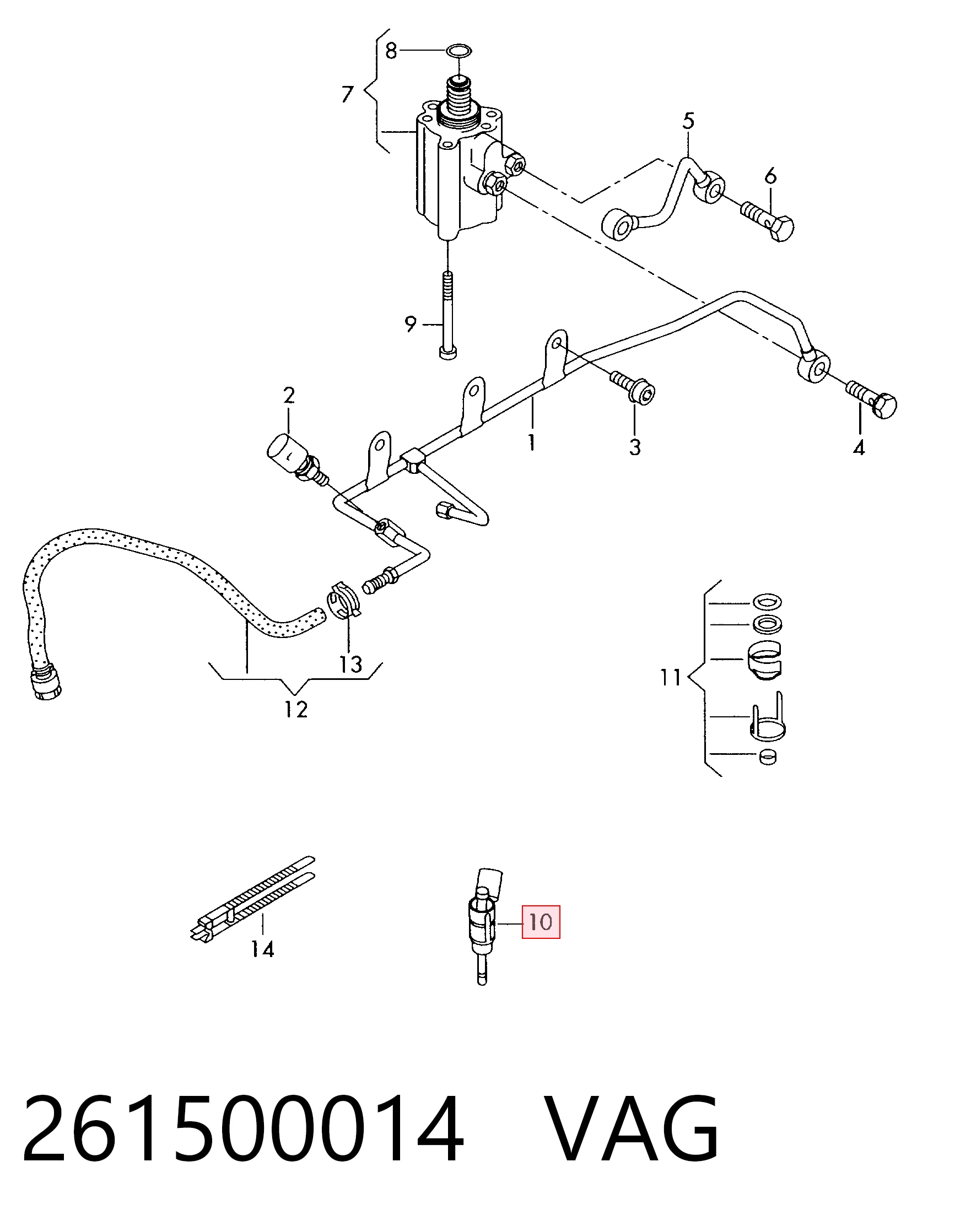 Форсунки Bosch 06F906036