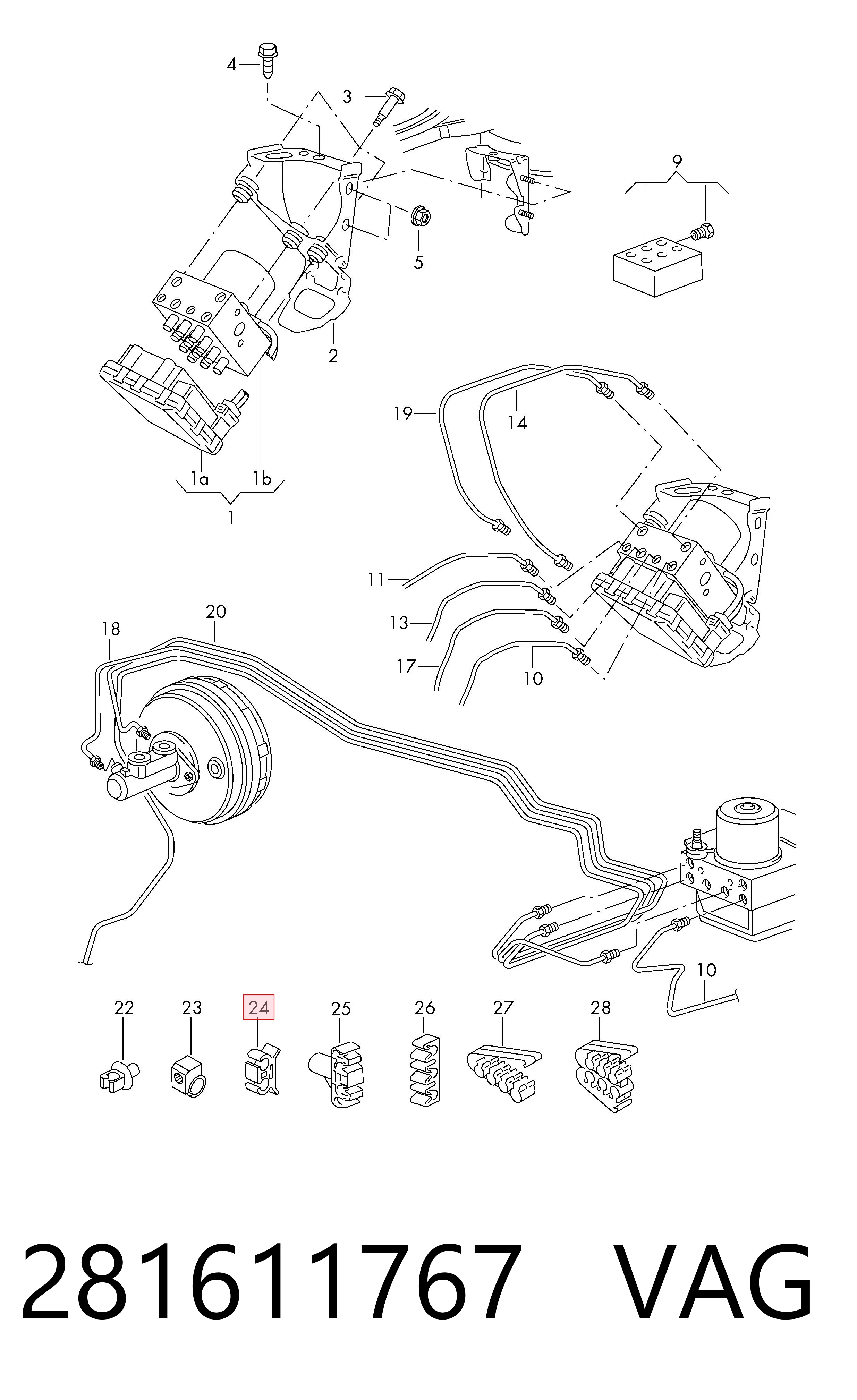  VAG 281611767 цена, от 3.44 USD