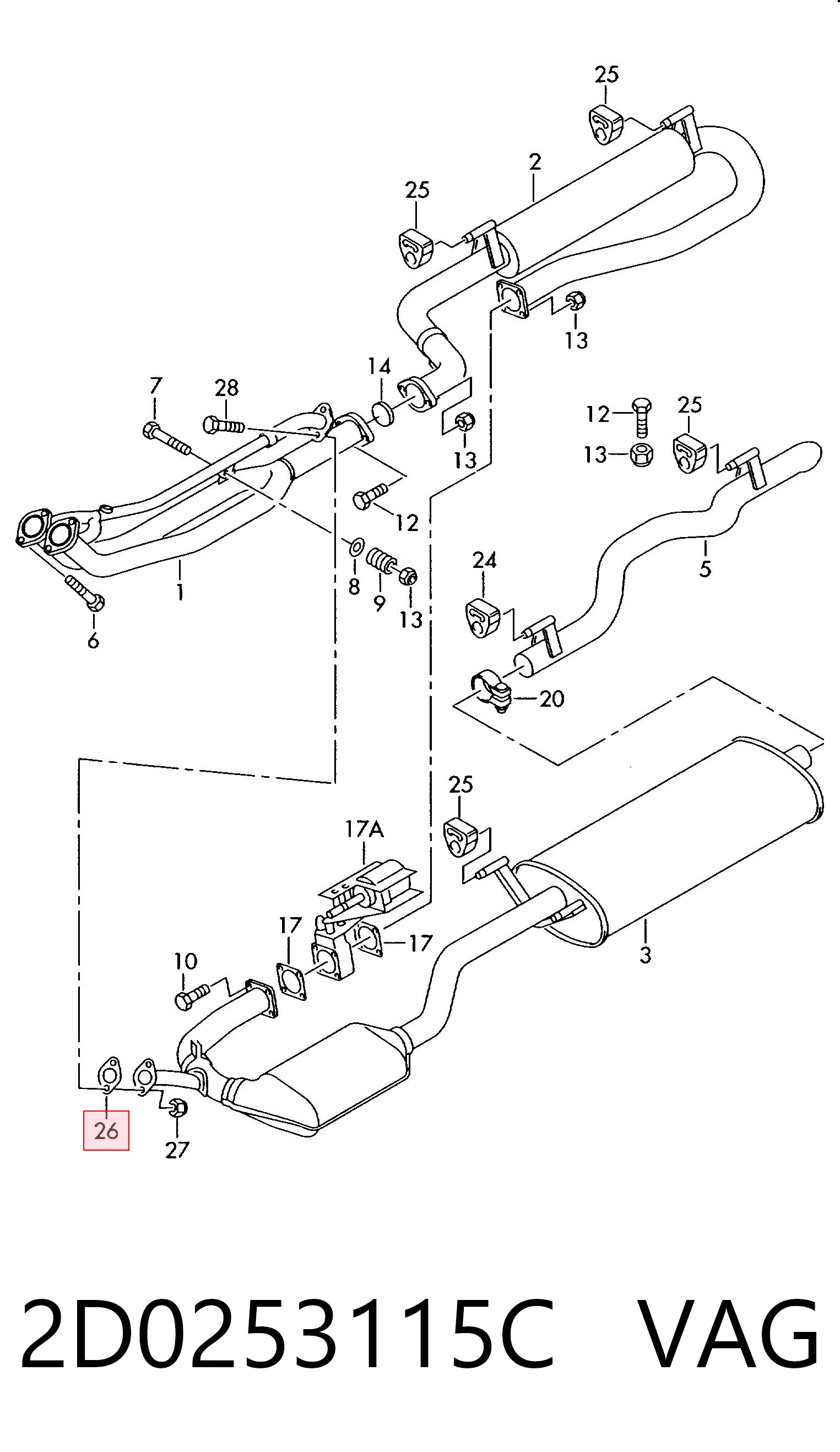 Прокладки выхлопной системы Mercedes A9014920180 цена, от 1.64 USD