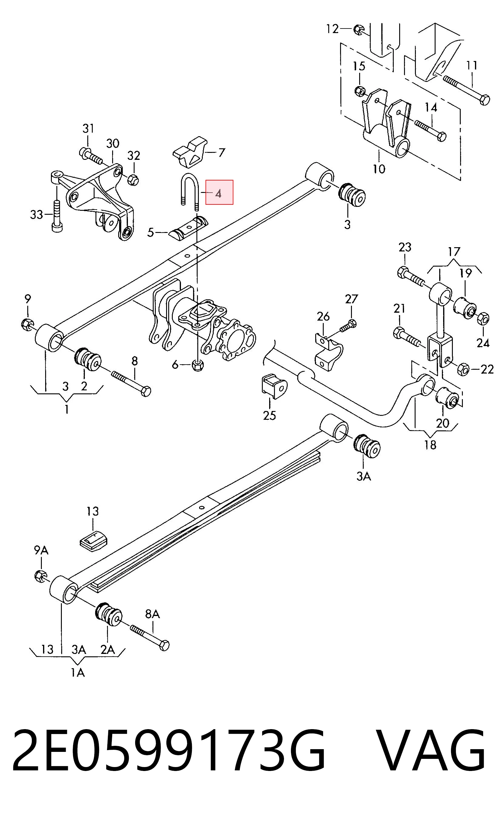 Стремянка рессоры ATP Auto Parts 9013250747