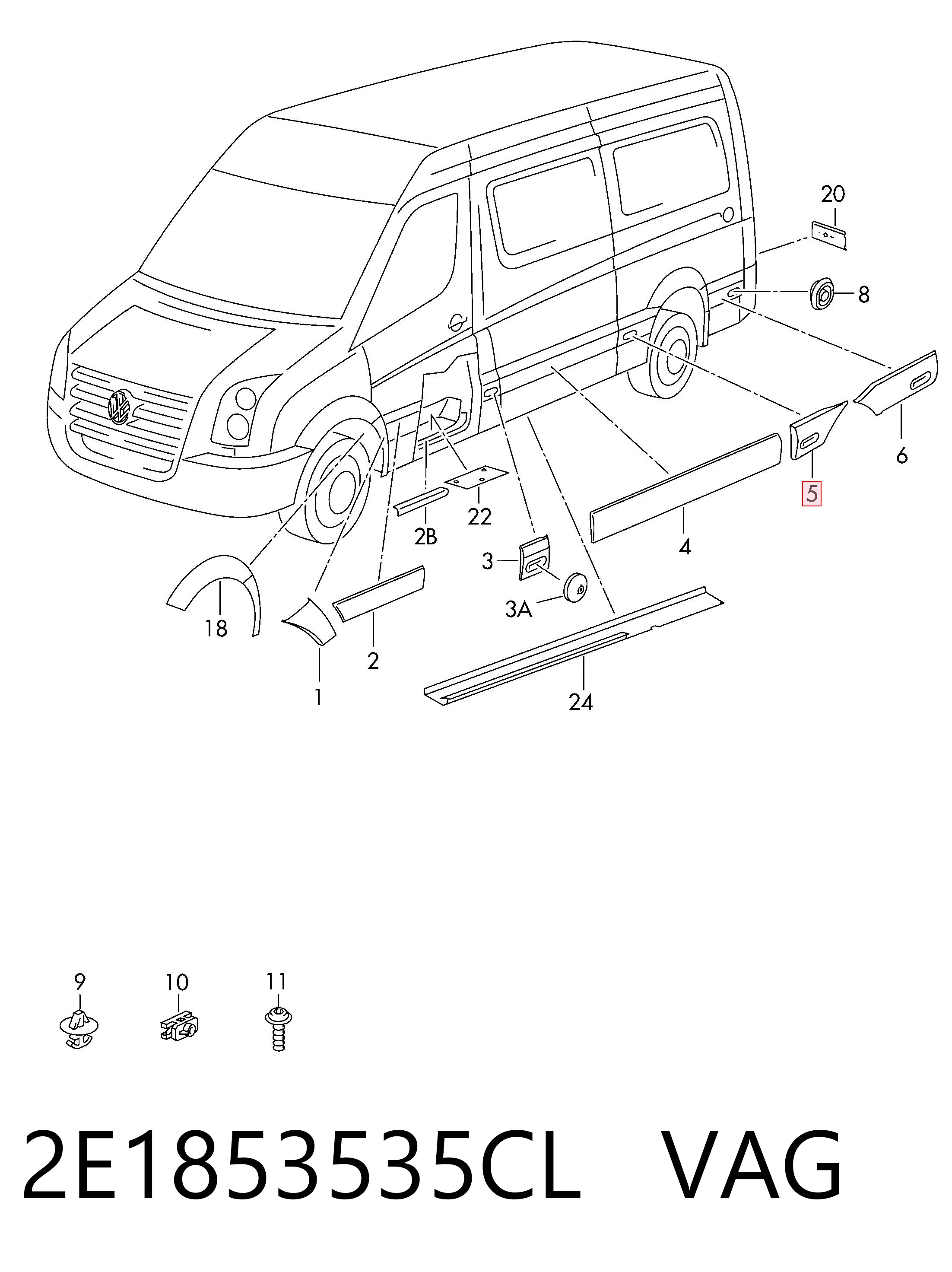  2E1853535CL Mercedes