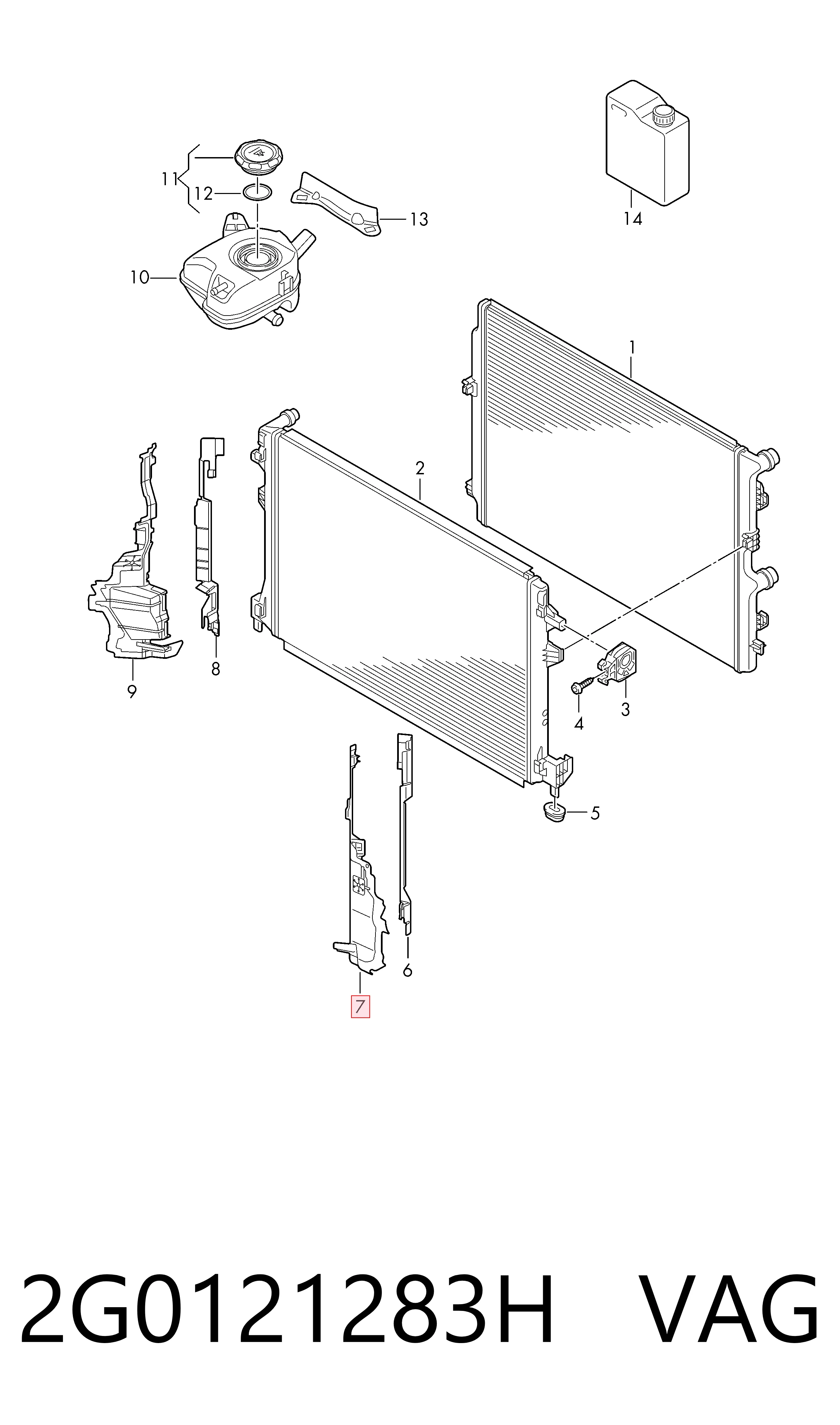2G0121283H VAG 