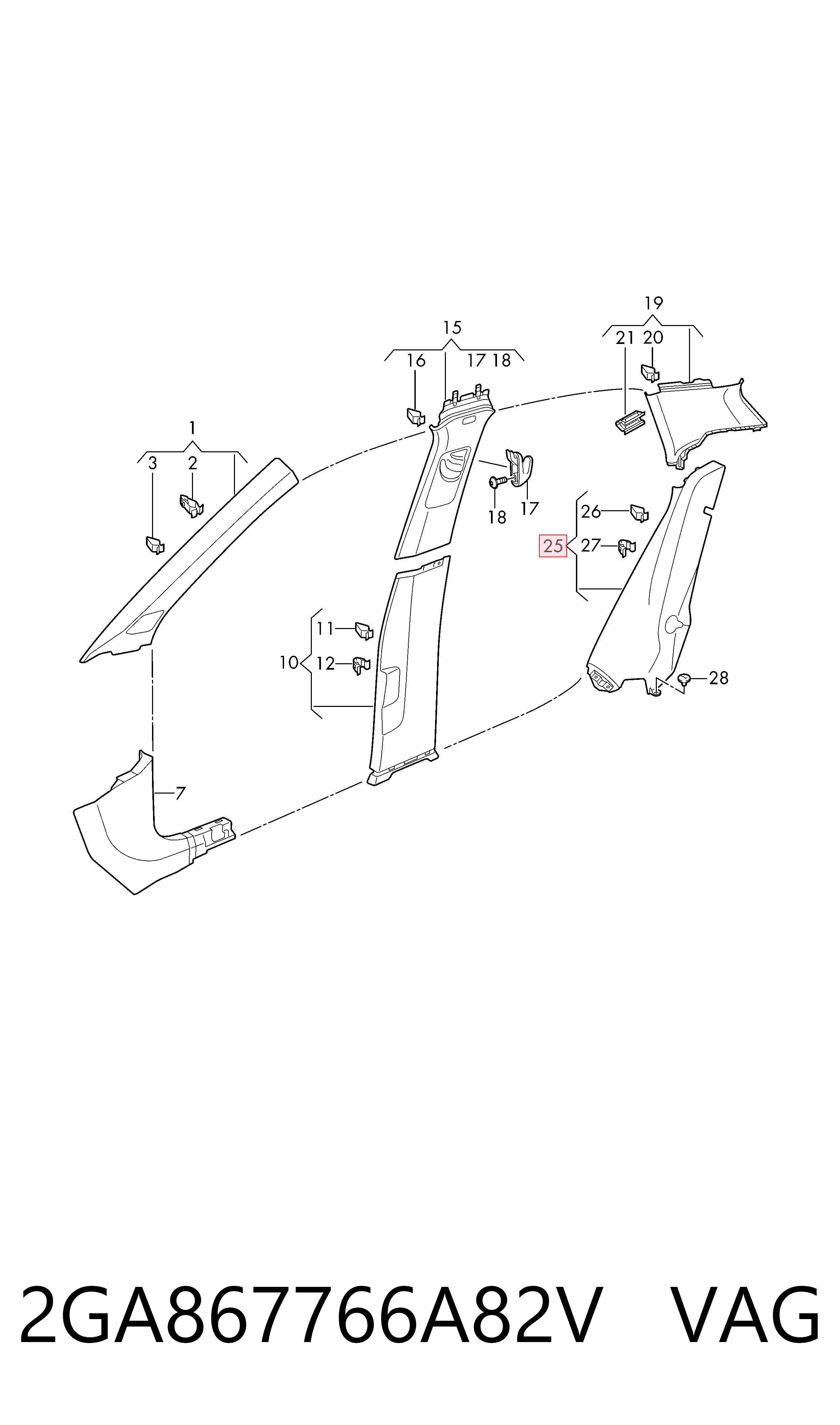 2GA867766A82V VAG 