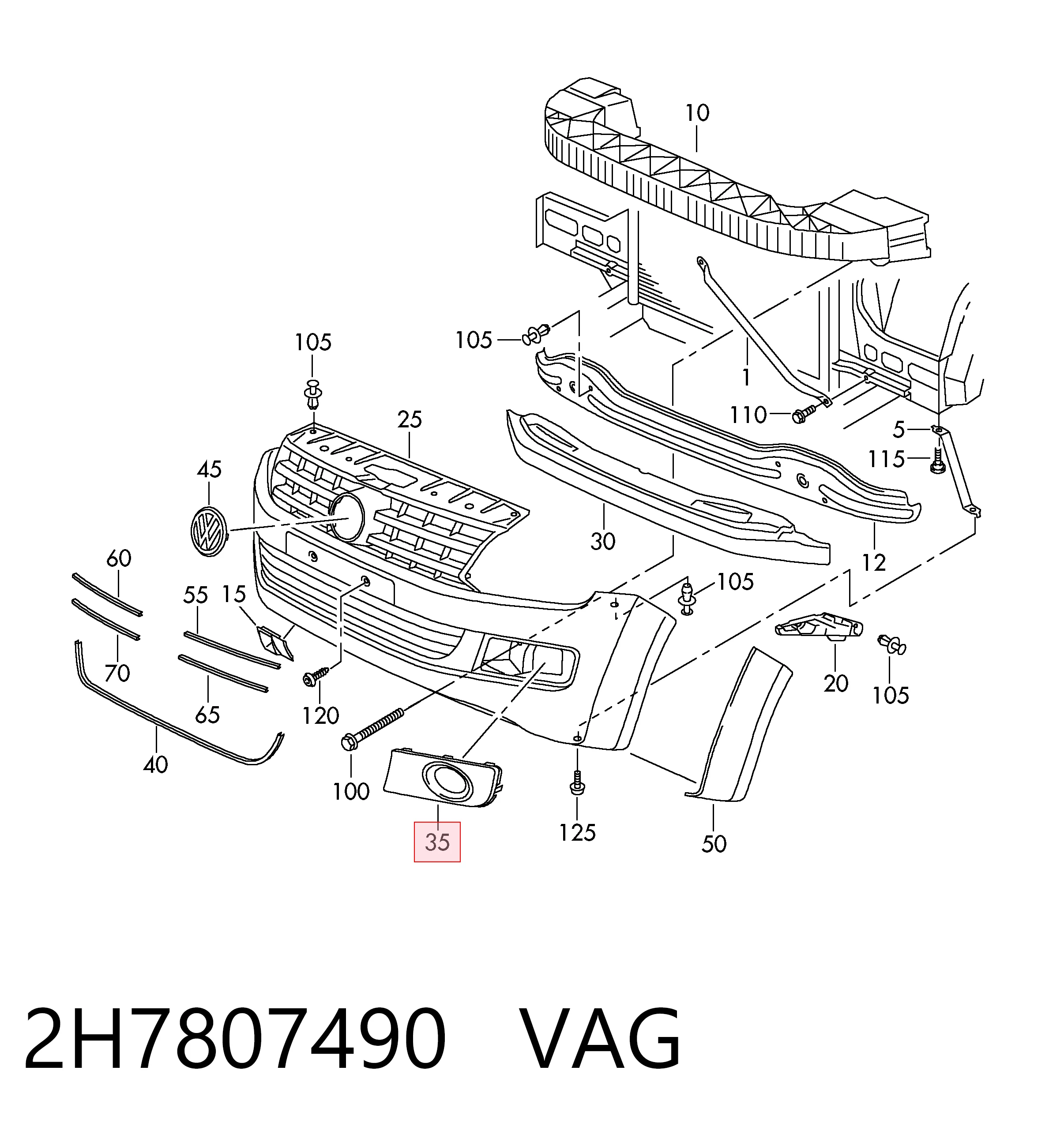 2H7807490 VAG 