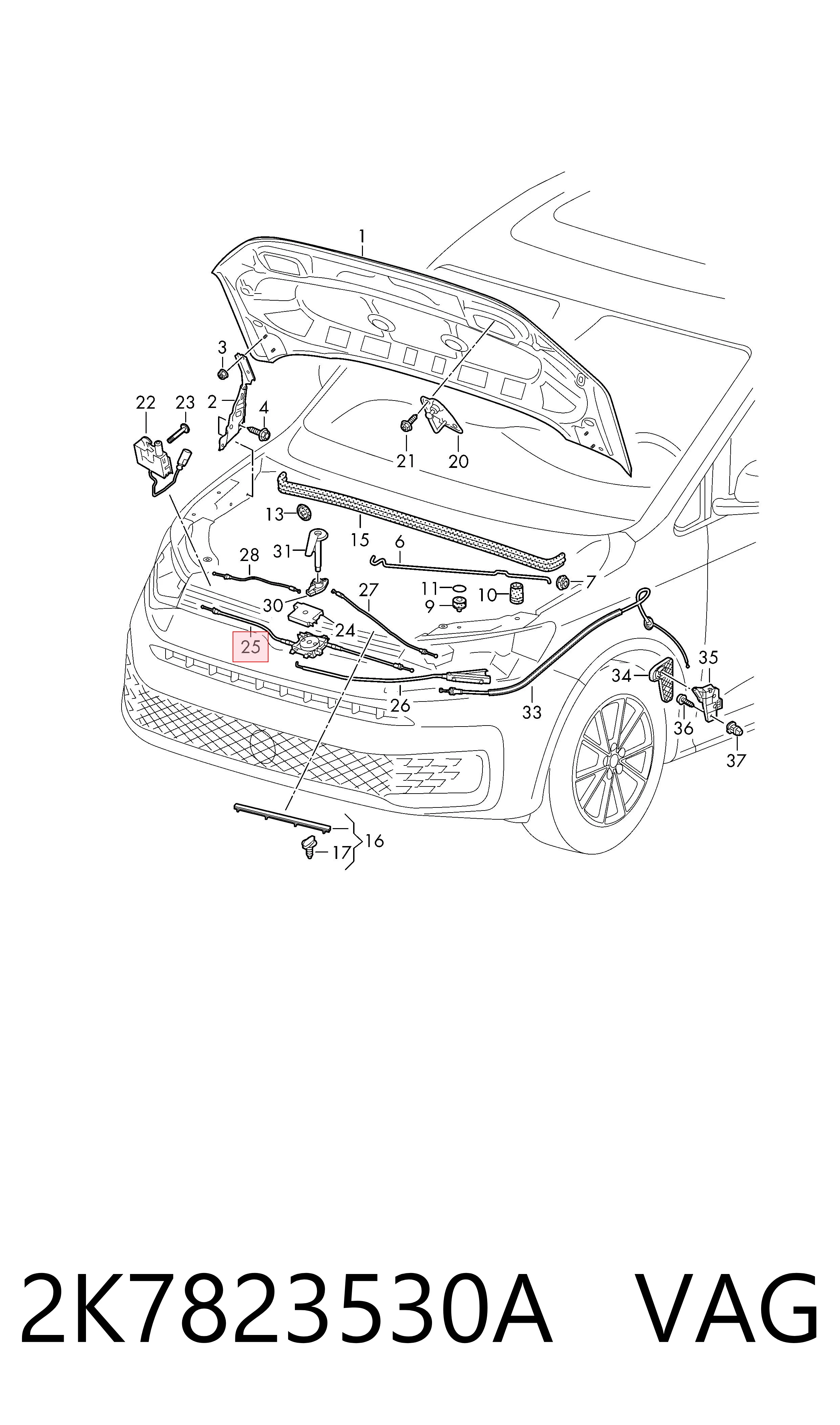  VAG 2K7823530A цена, от 53.63 USD