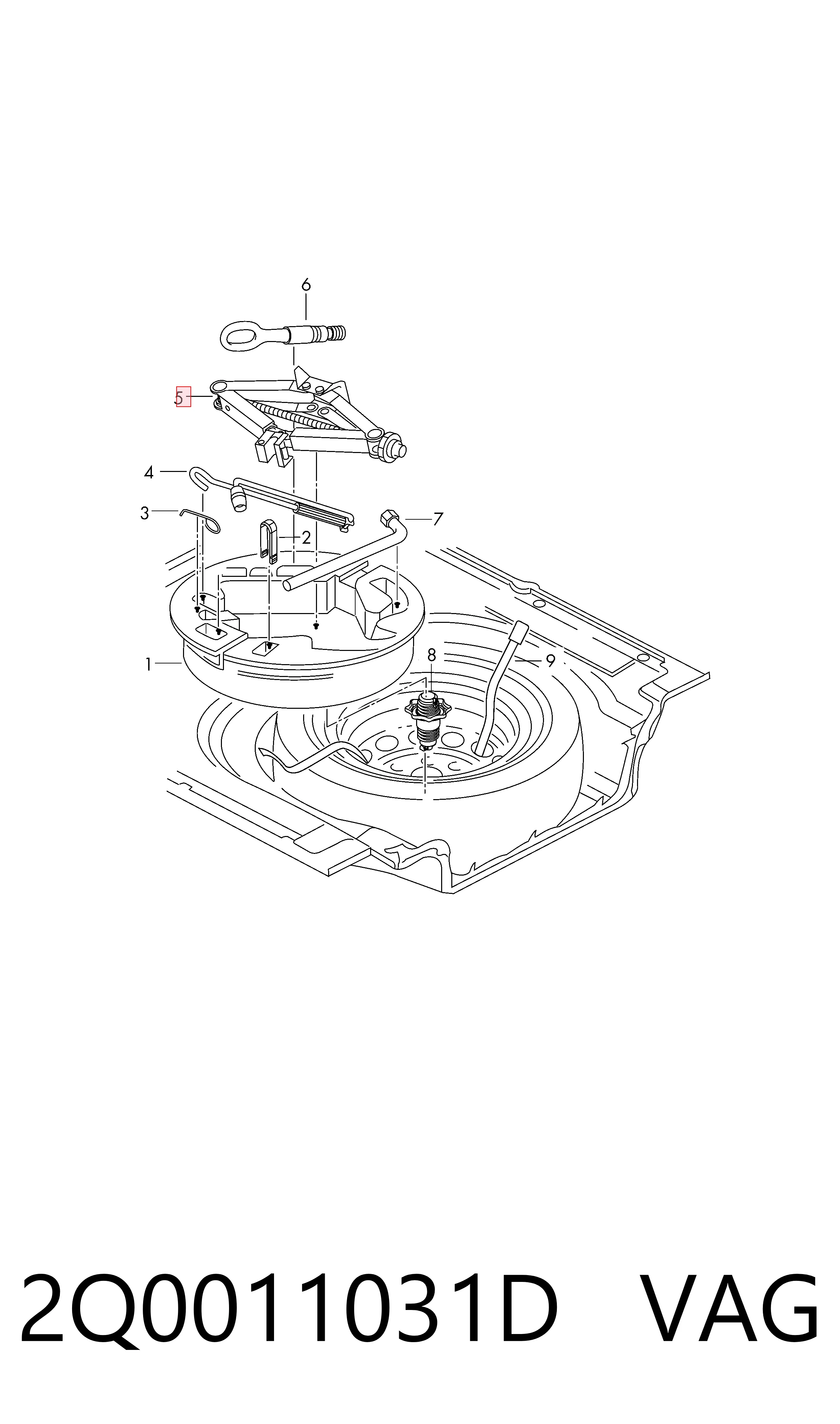 2Q0011031D VAG 