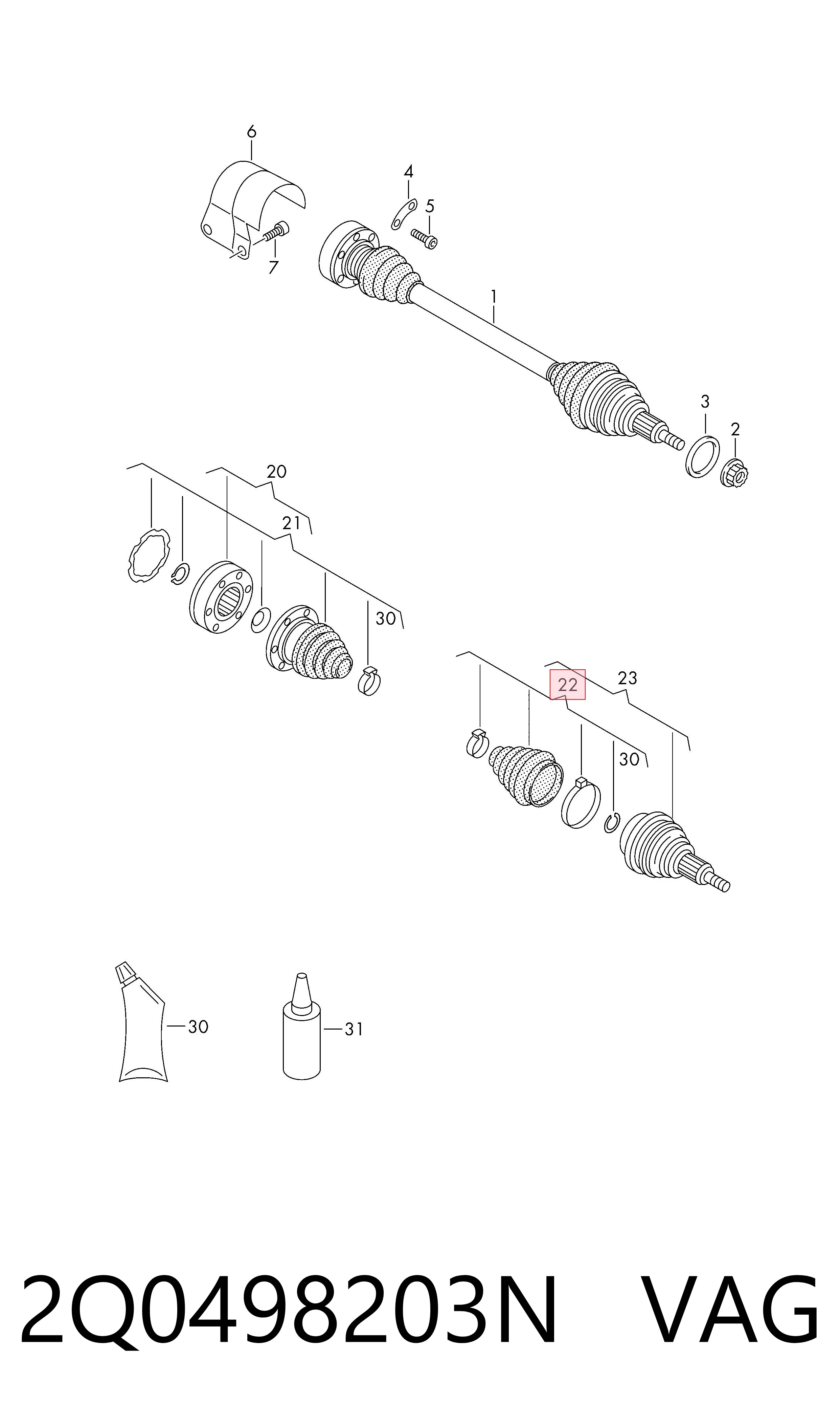 Купить GKNB20602 GKN-Spidan Пыльник гранаты наружный, передний