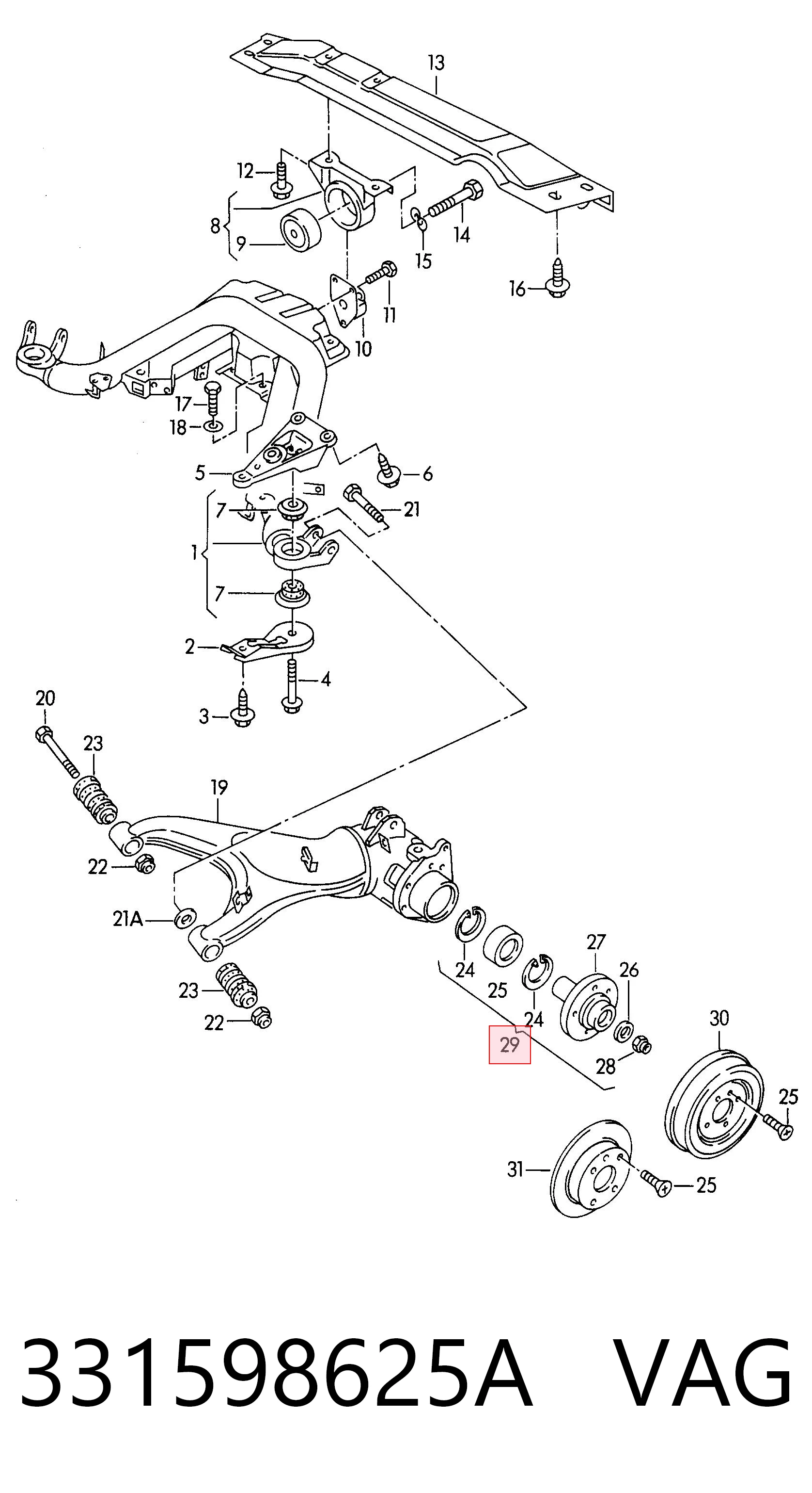 Купить 192392 DTW Подшипник задней ступицы