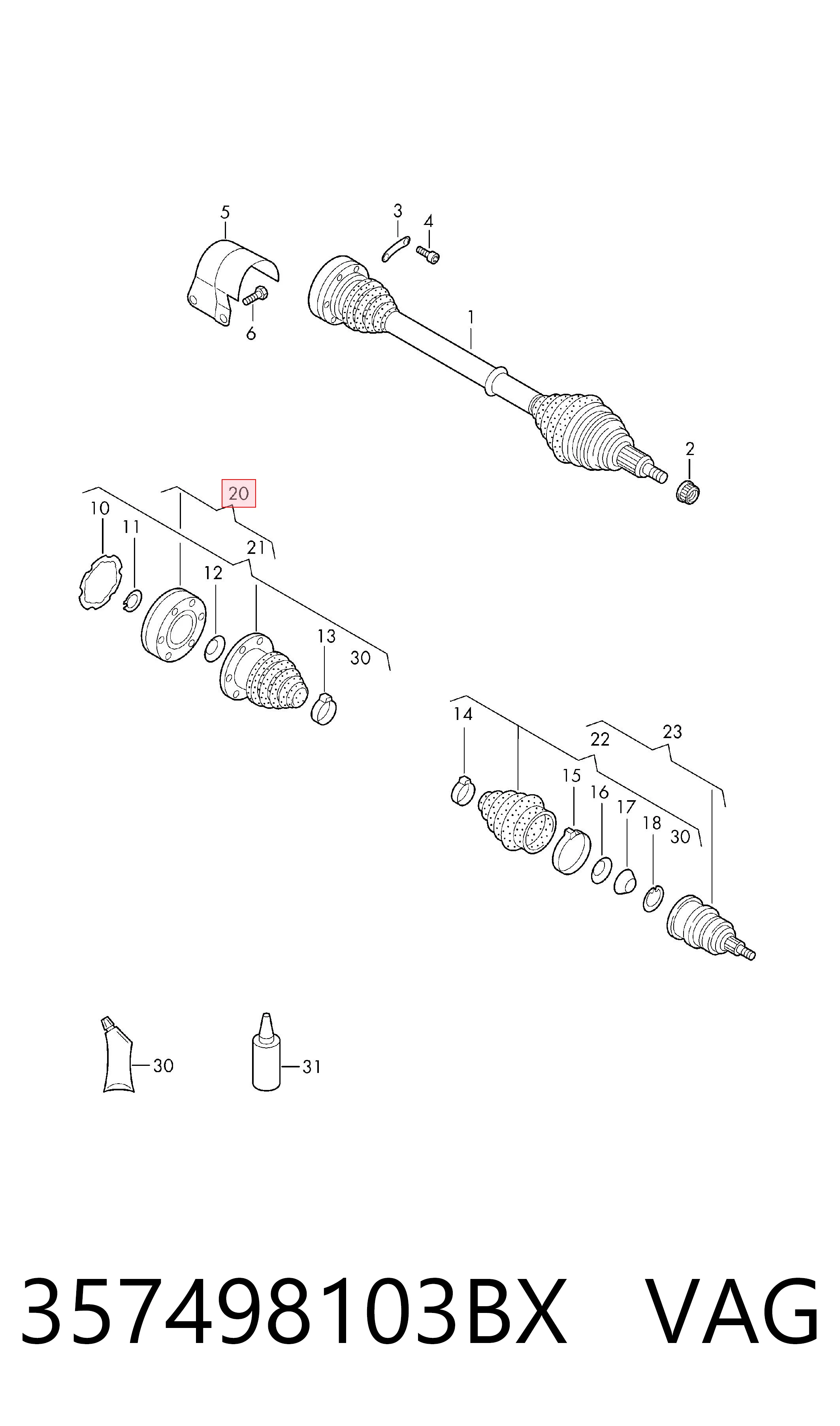 ШРУС внутренний 0022545 GKN-Spidan