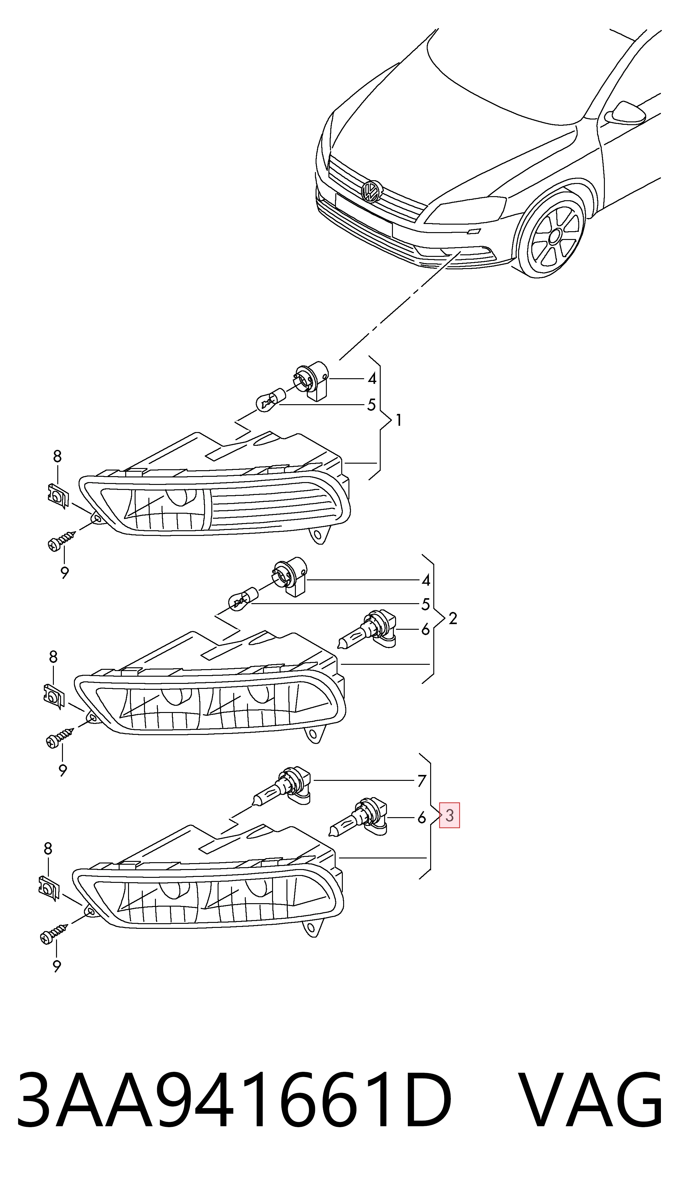 Фара противотуманная, левая Depo/Loro/Abakus FP7423H5E цена, от 54.29 USD