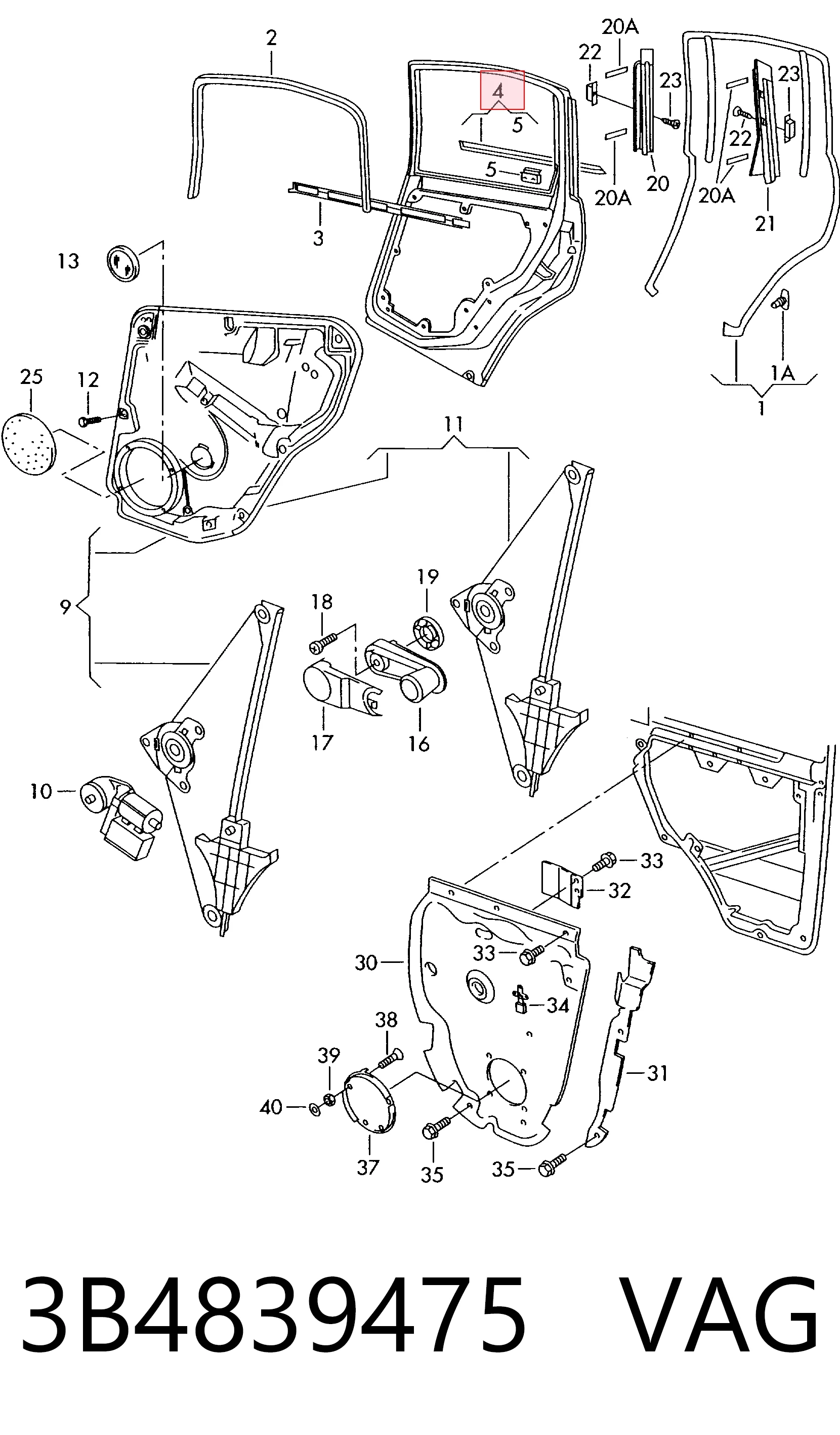 3B4839475 VAG 