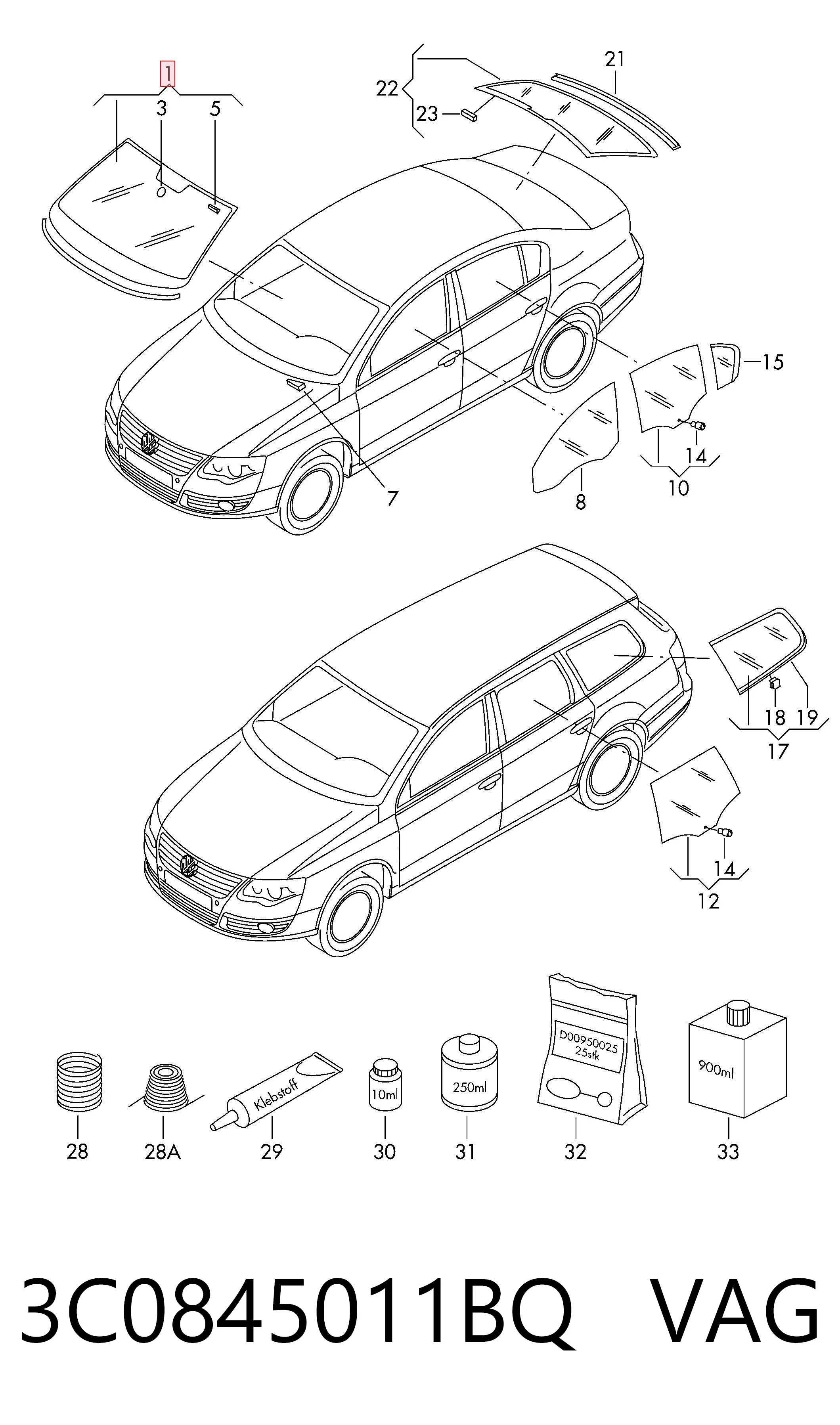 Стекло лобовое Pilkington AB28623A цена, от 79.24 USD