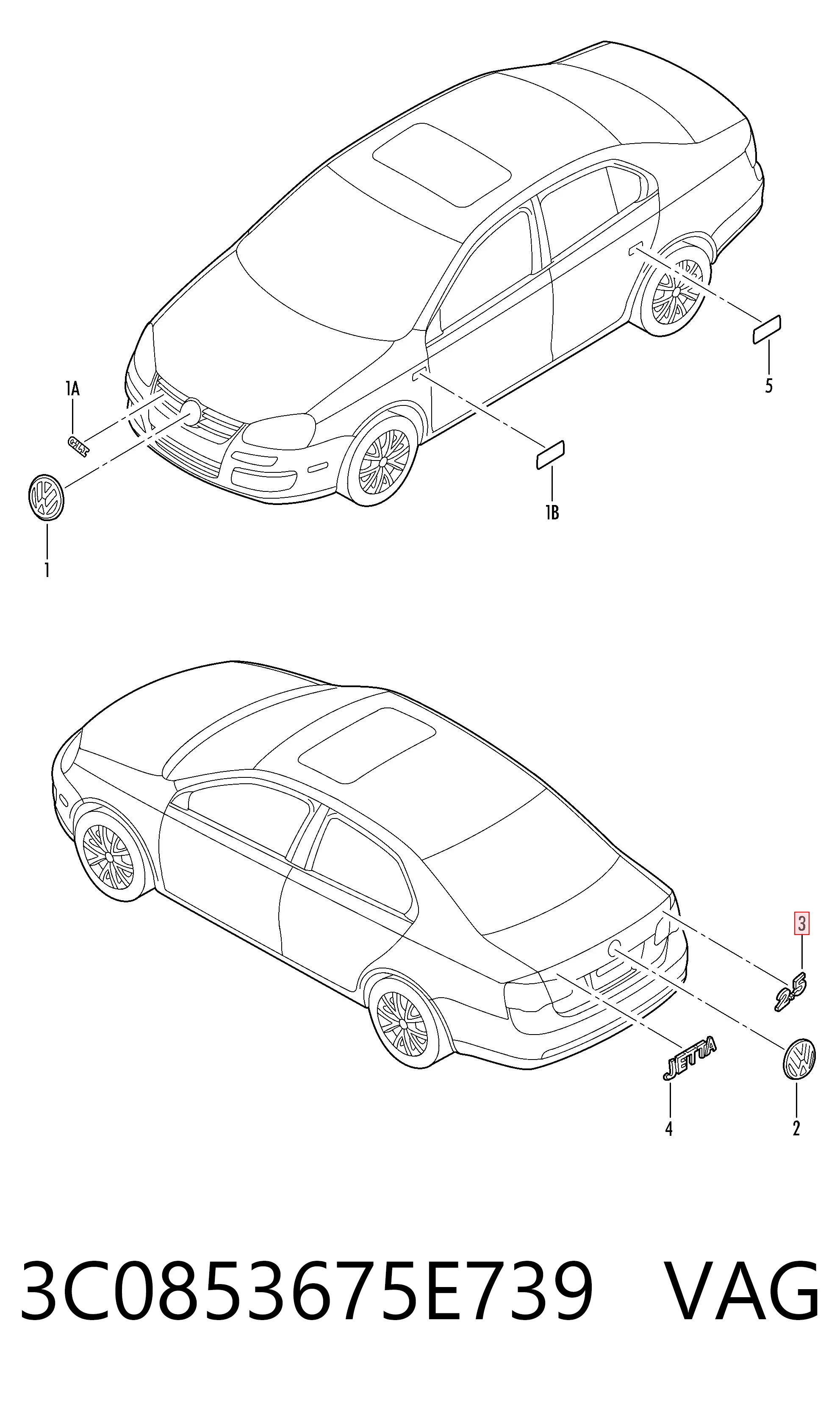3C0853675E739 VAG 