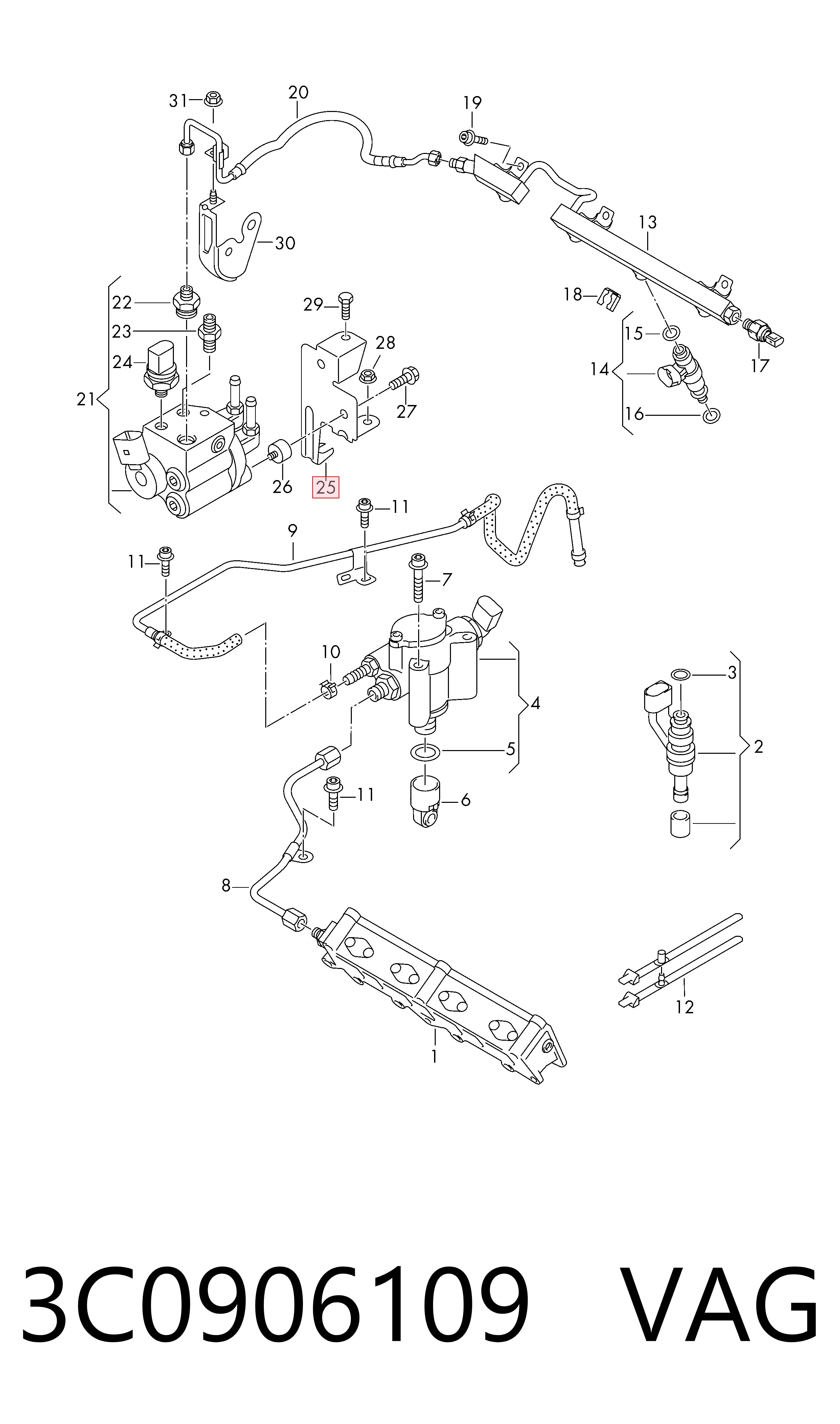 3C0906109 VAG 