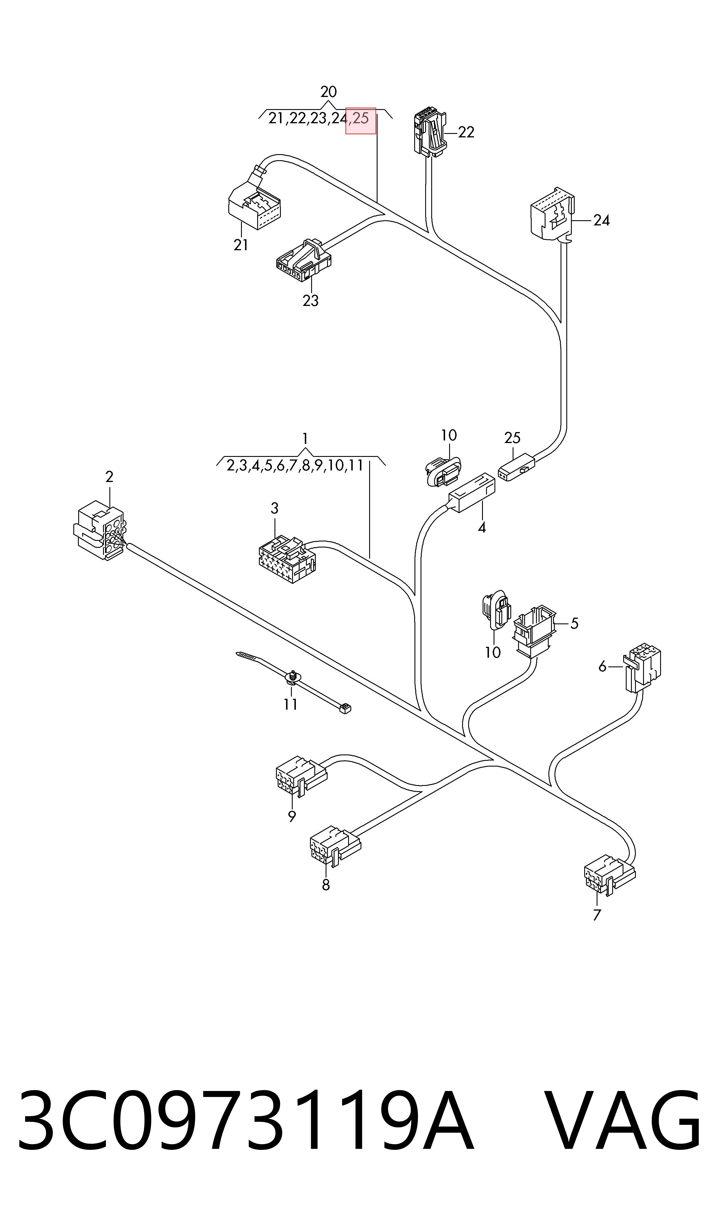 3C0973119A VAG 