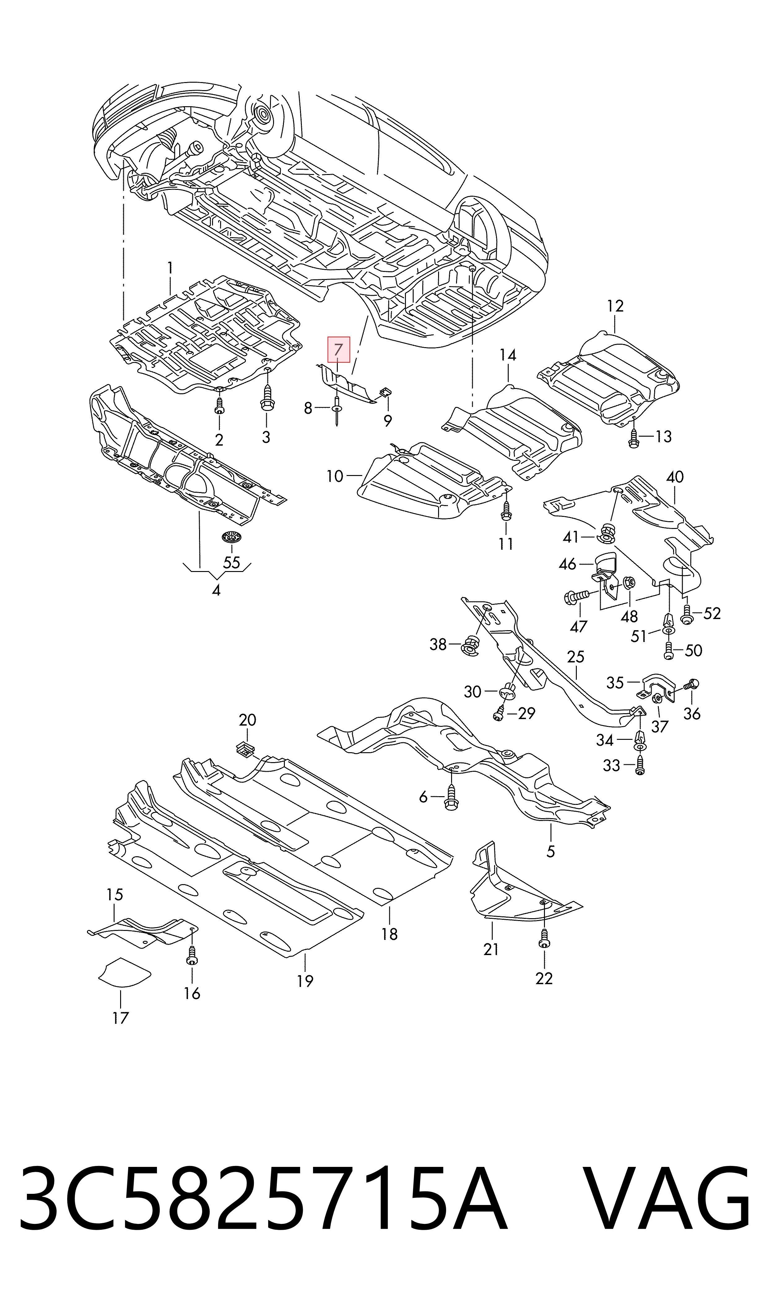 3C5825715A VAG 