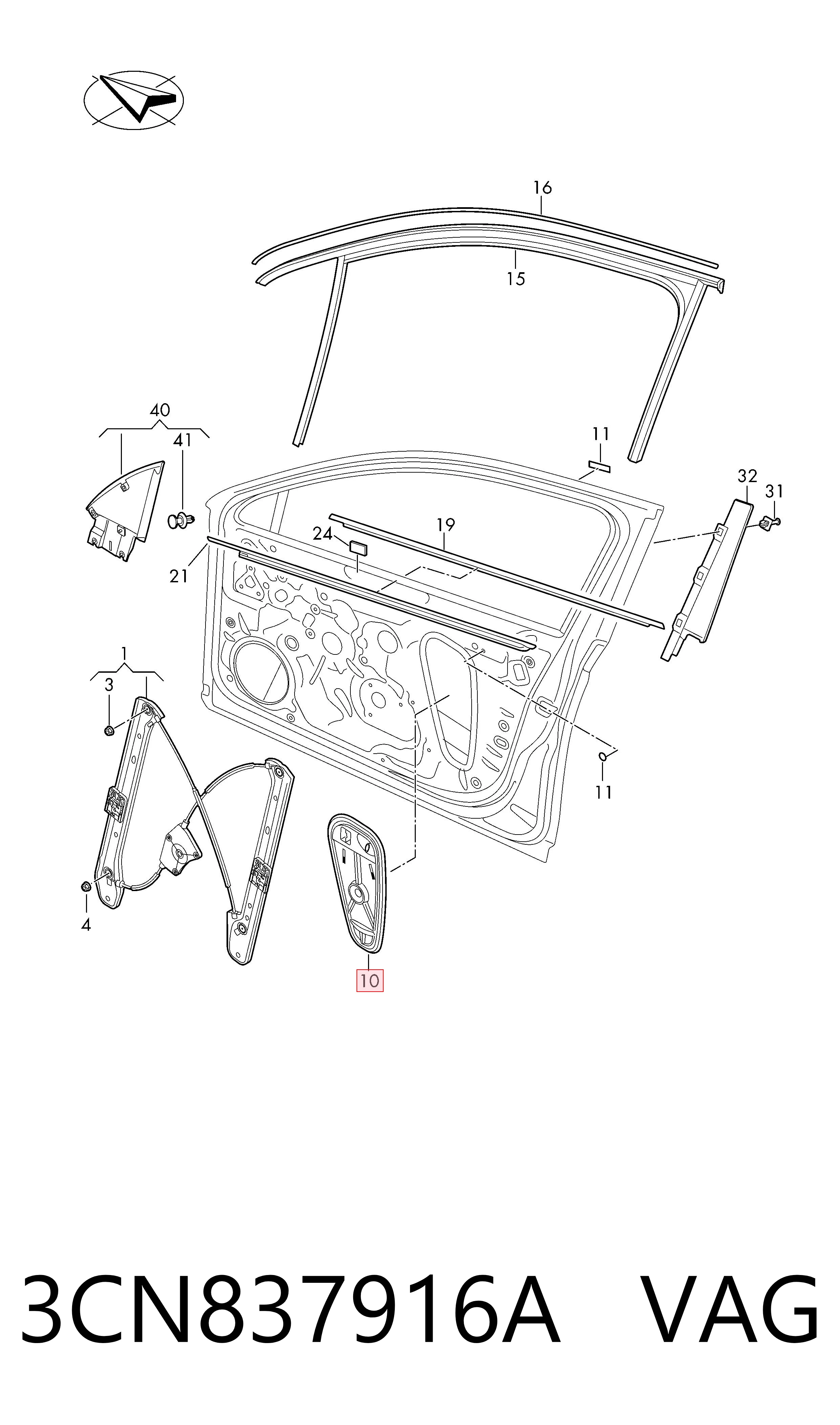 3CN837916A VAG 