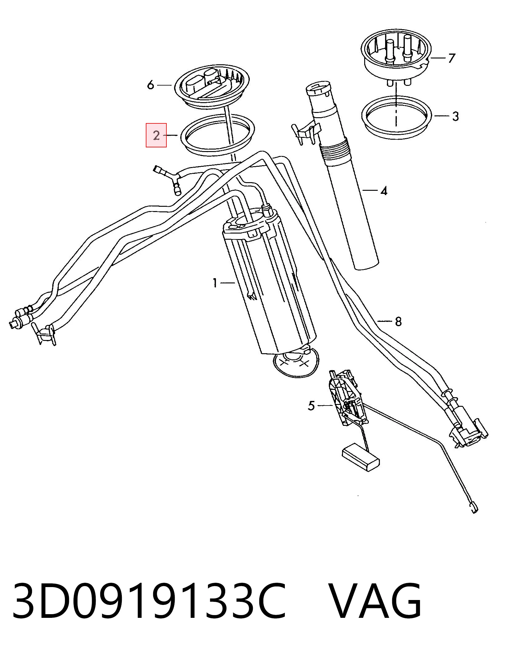 3D0919133C VAG 