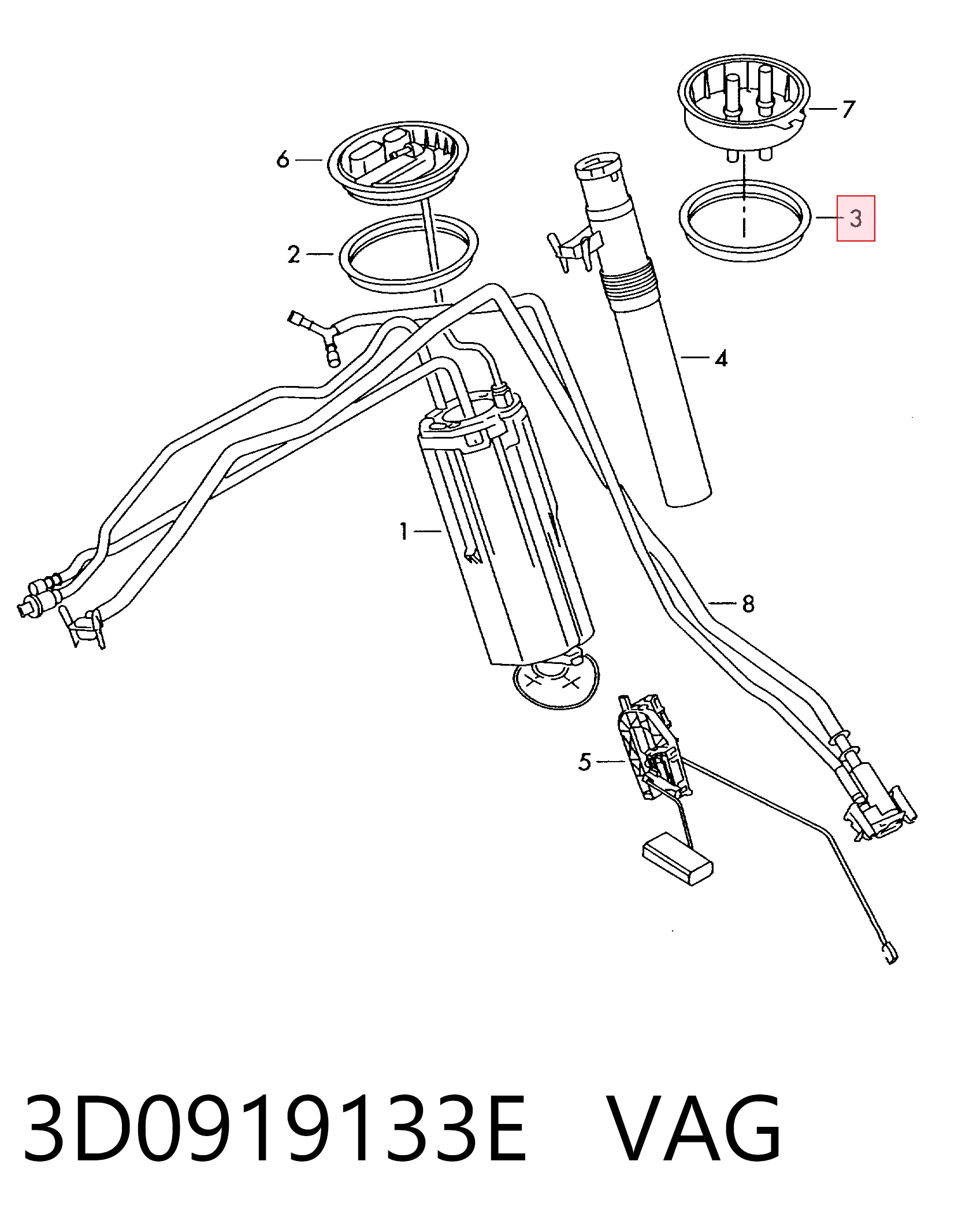 3D0919133E VAG
