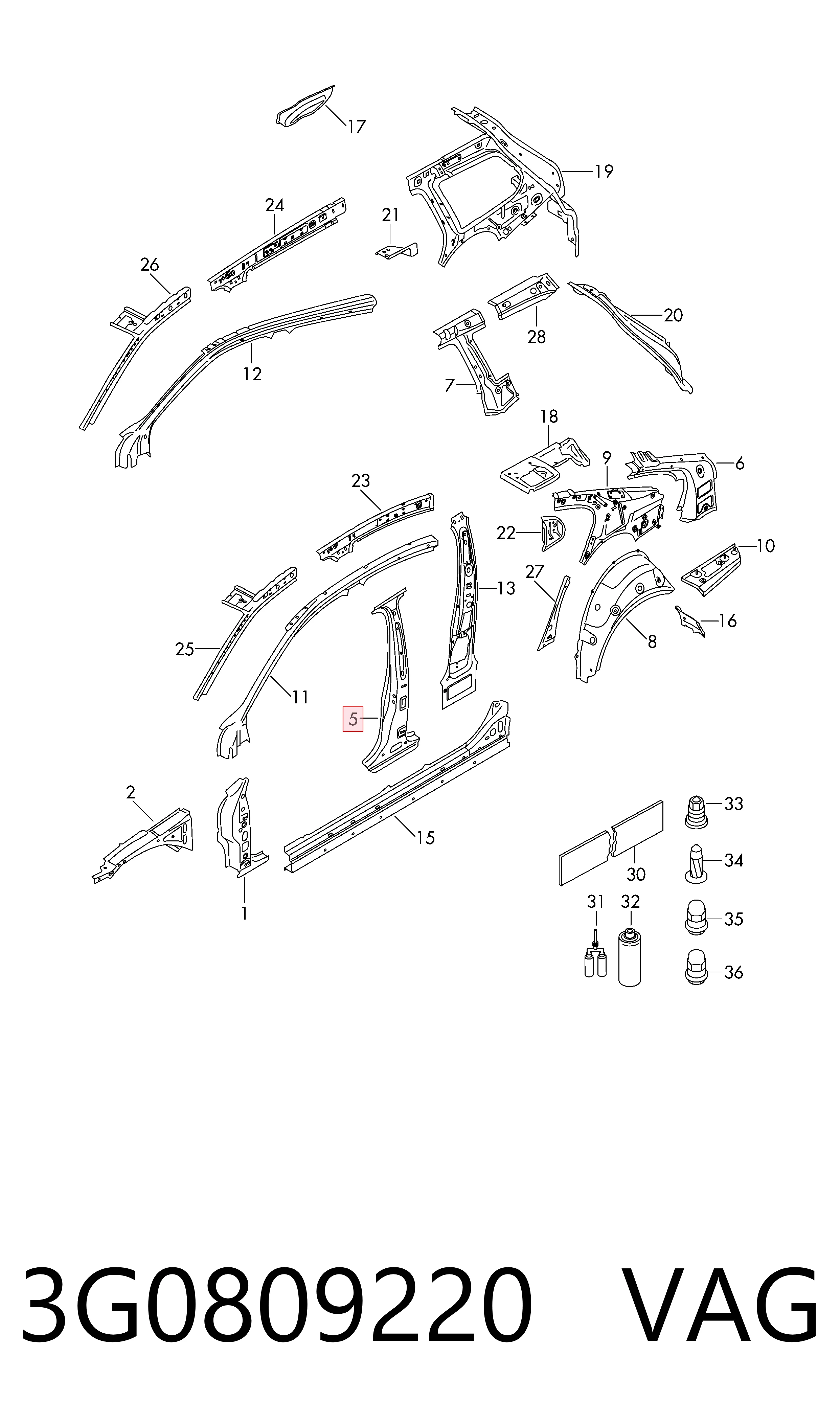 3G0809220 VAG
