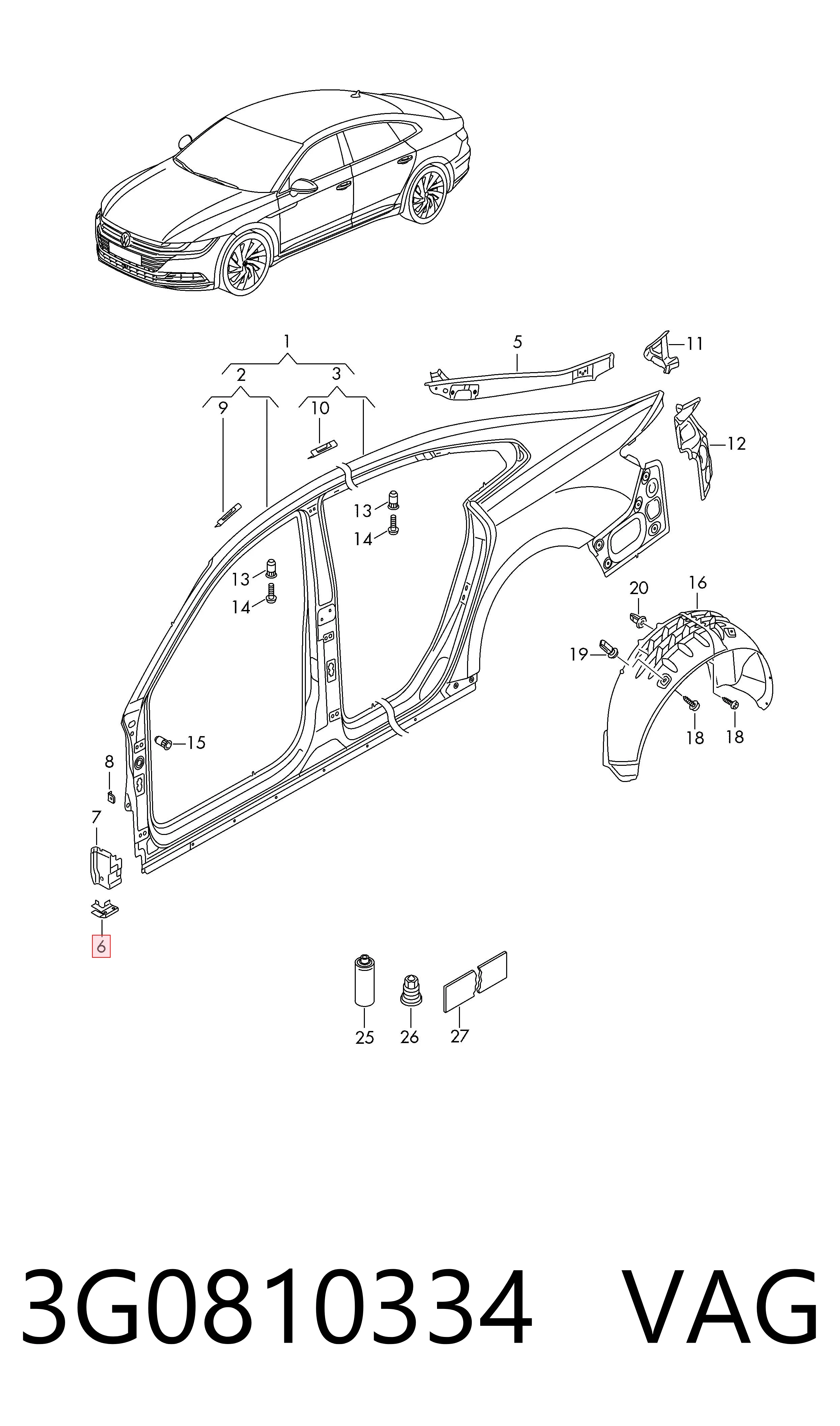 3G0810334 VAG 