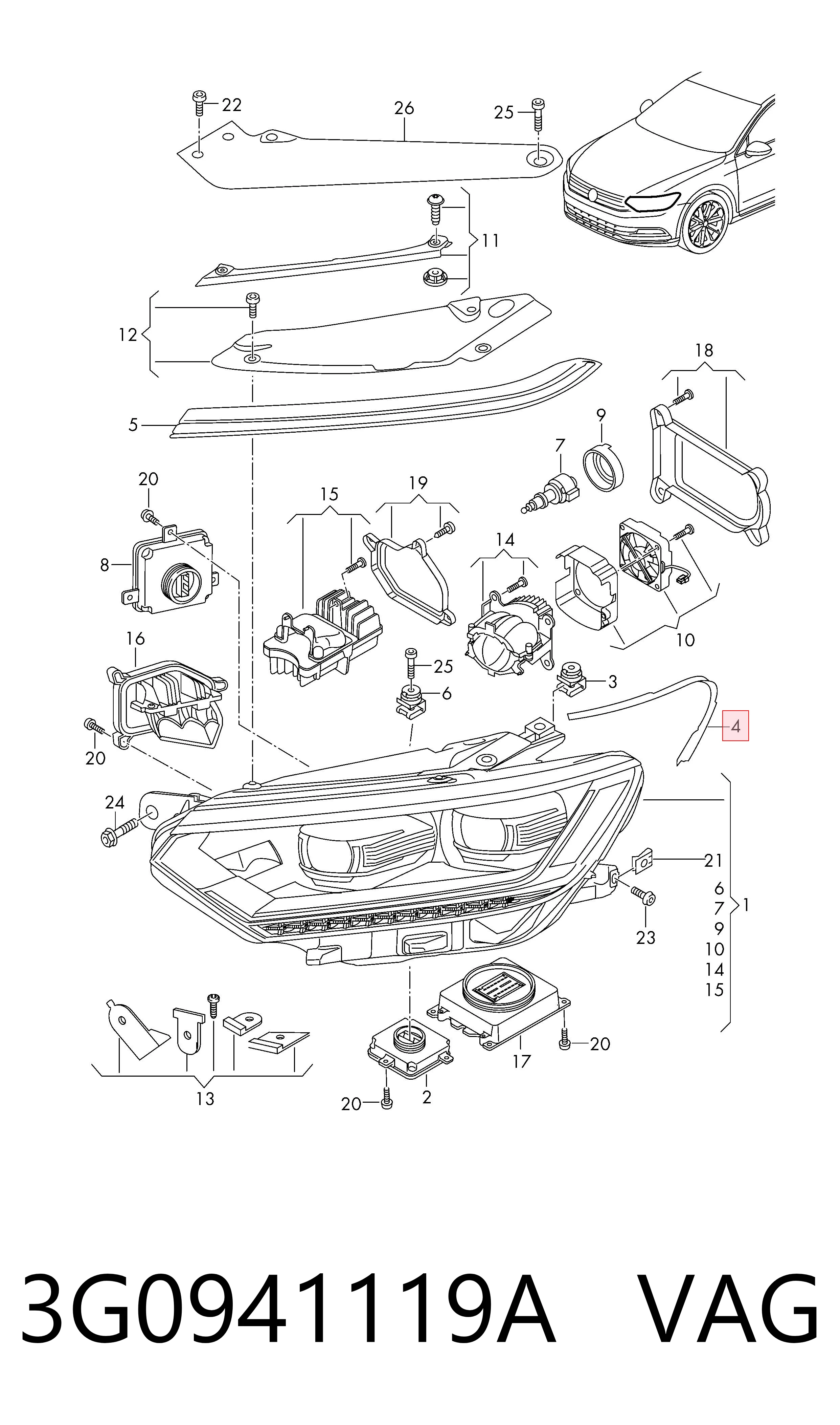 3G0941119A VAG 