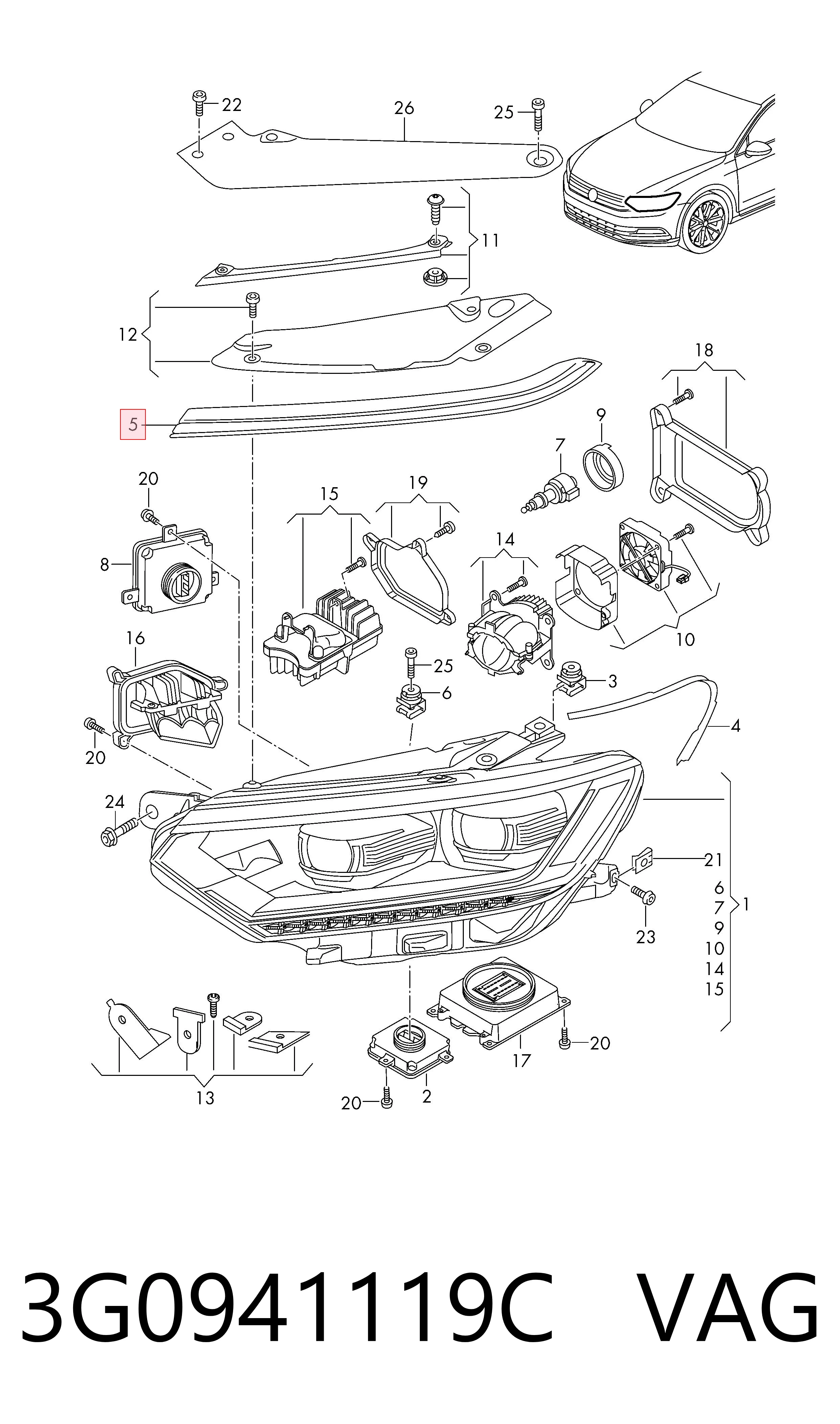 3G0941119C VAG 