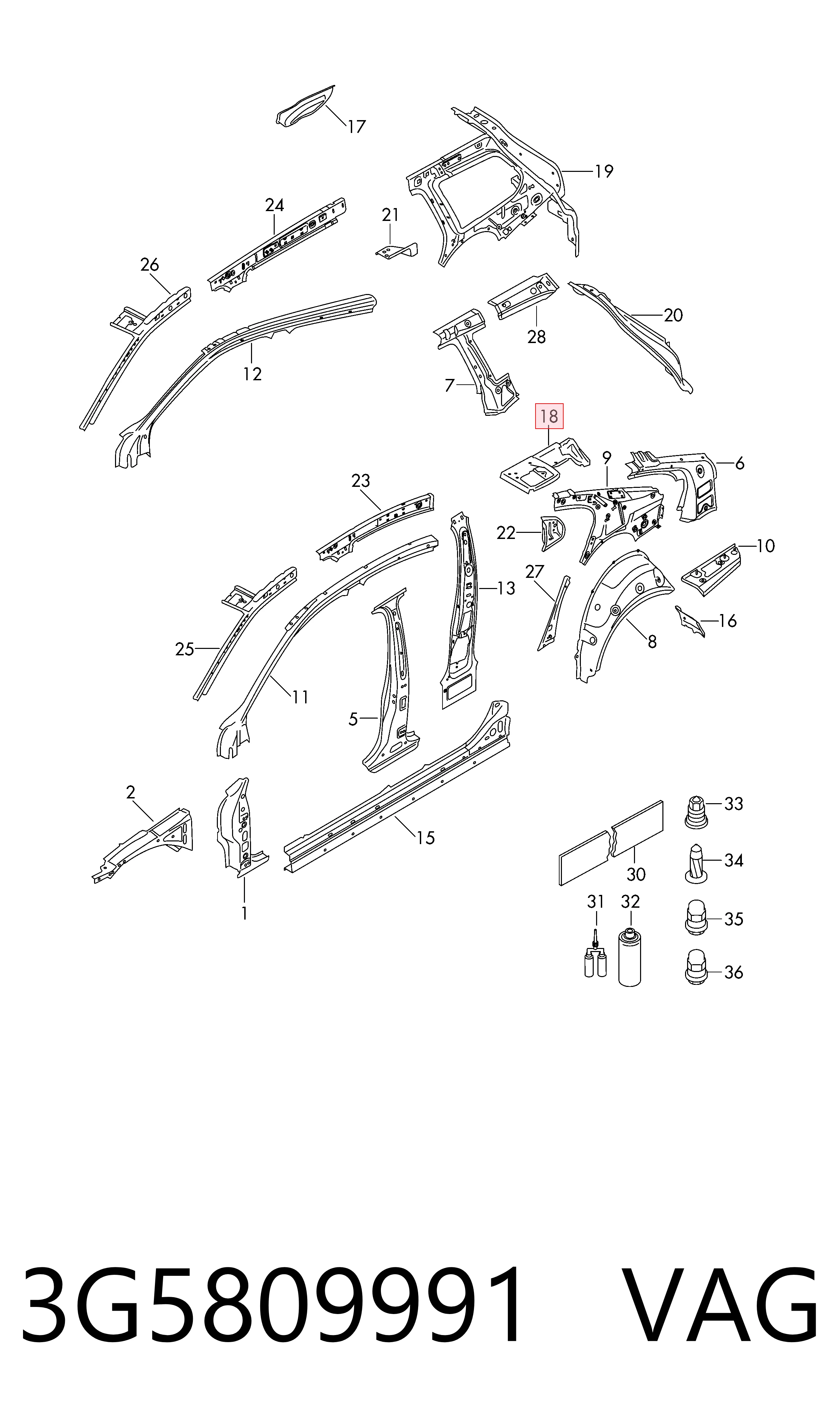 3G5809991 VAG