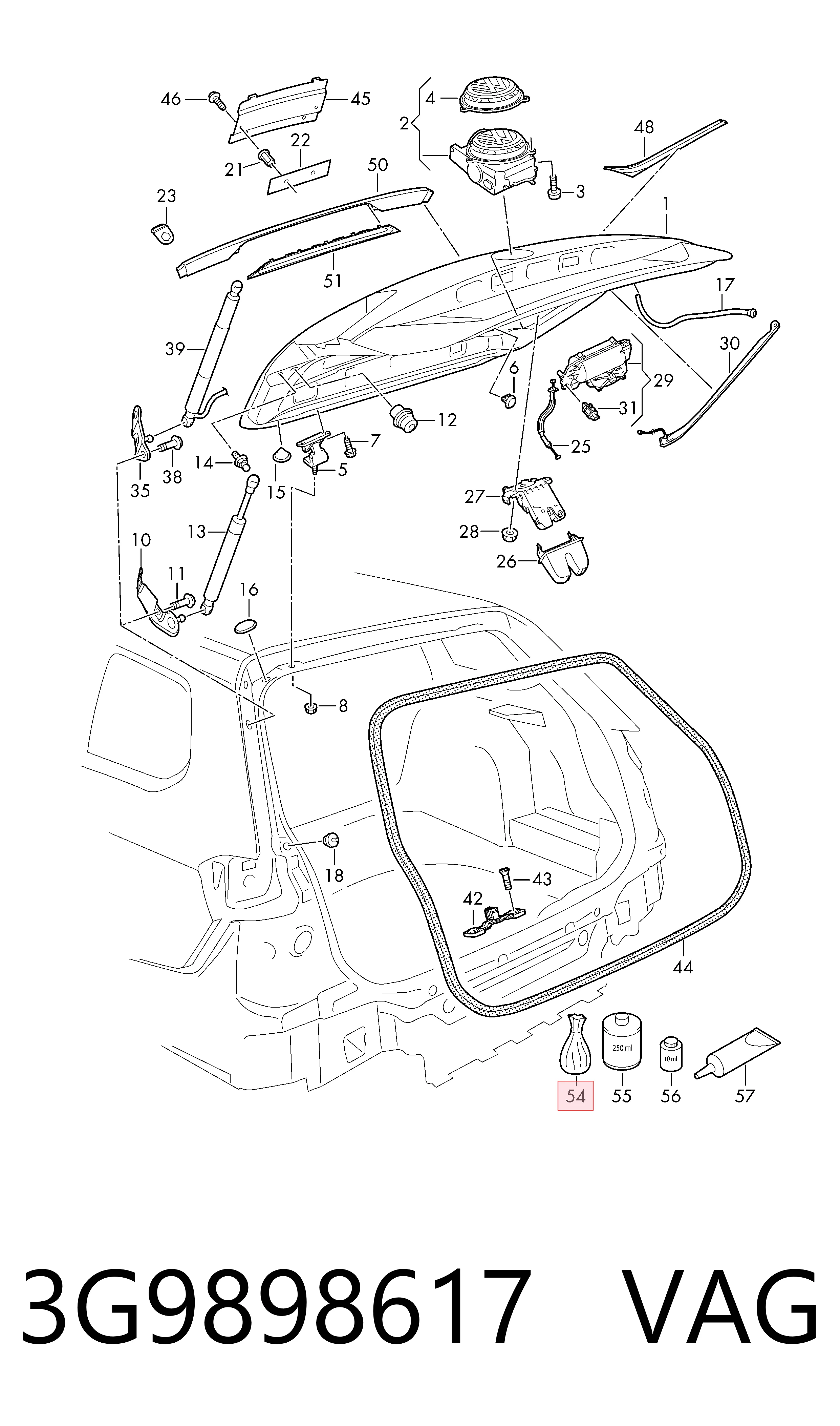 3G9898617 VAG