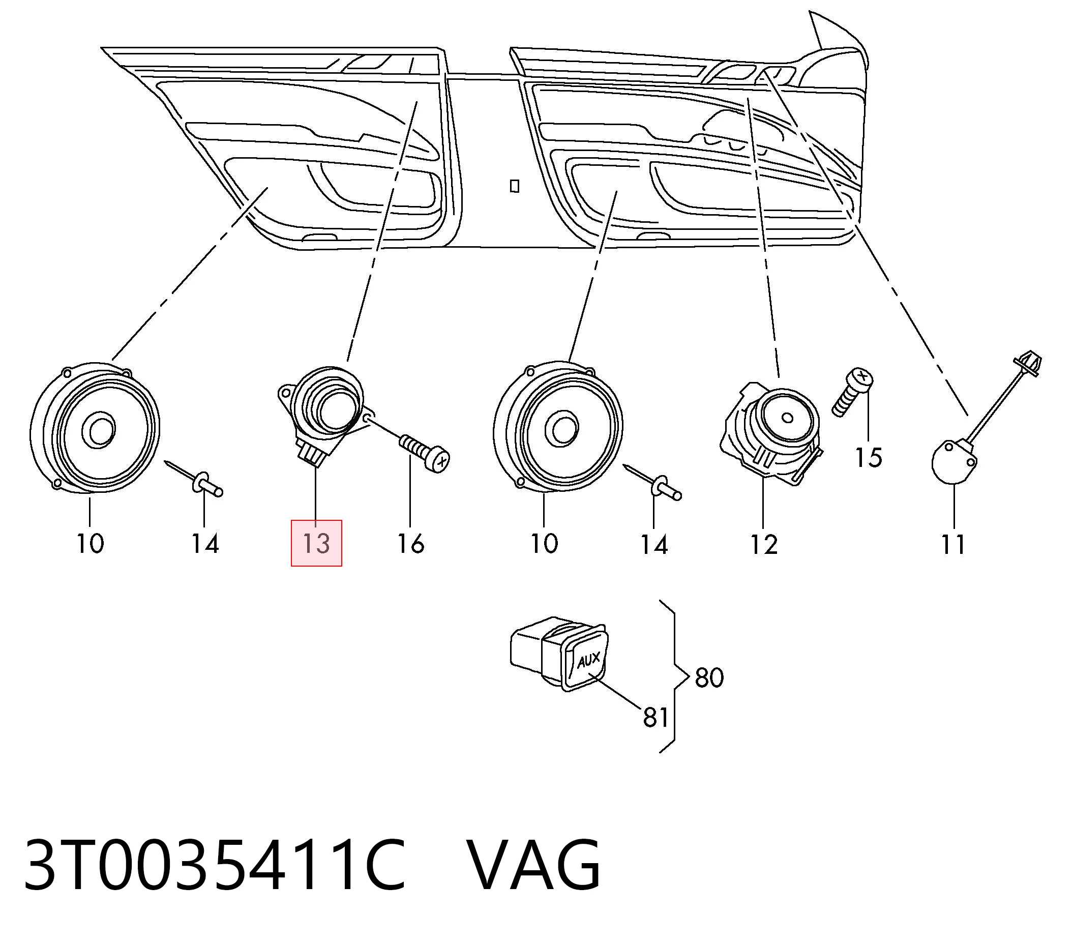 3T0035411C VAG 