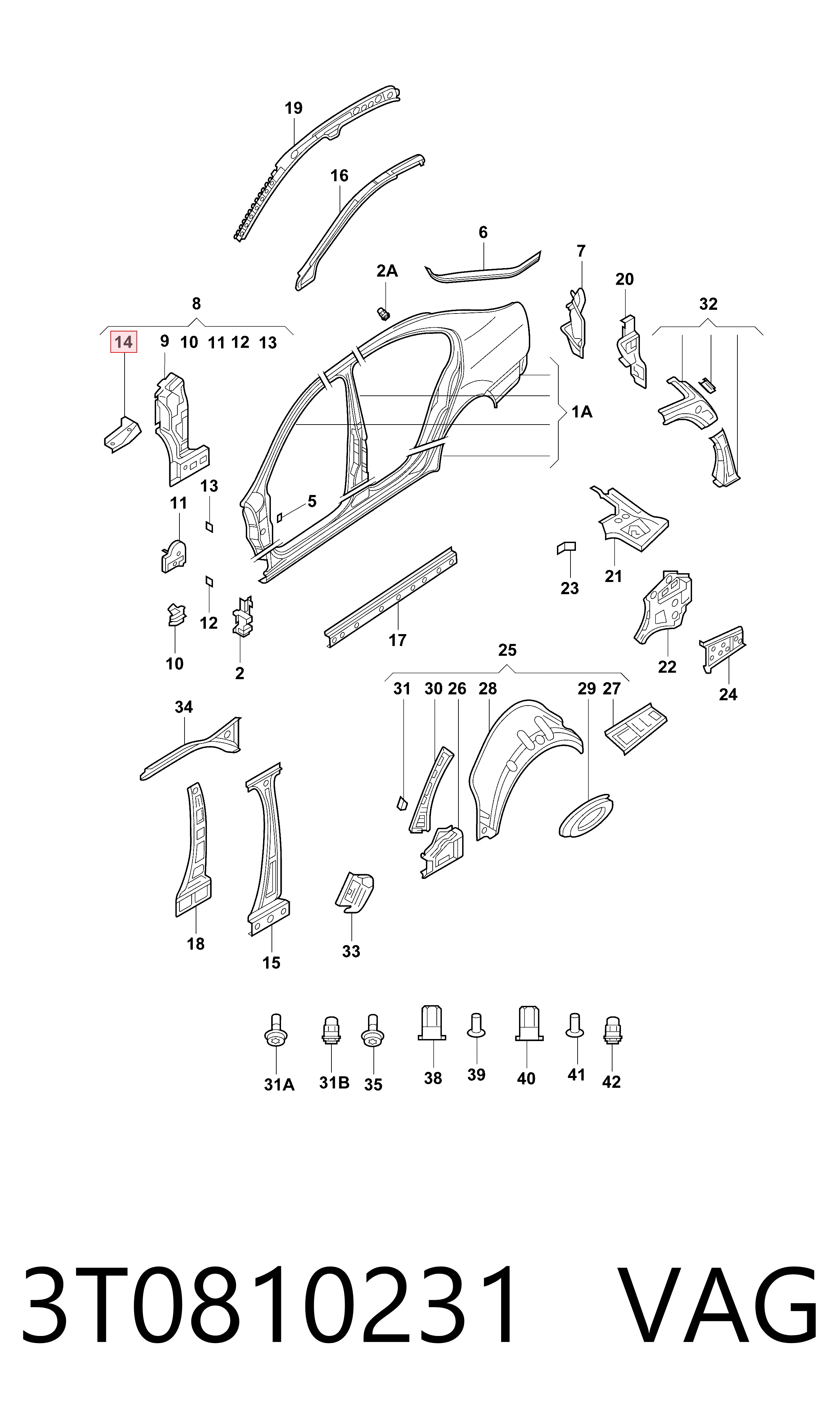 3T0810231 VAG 