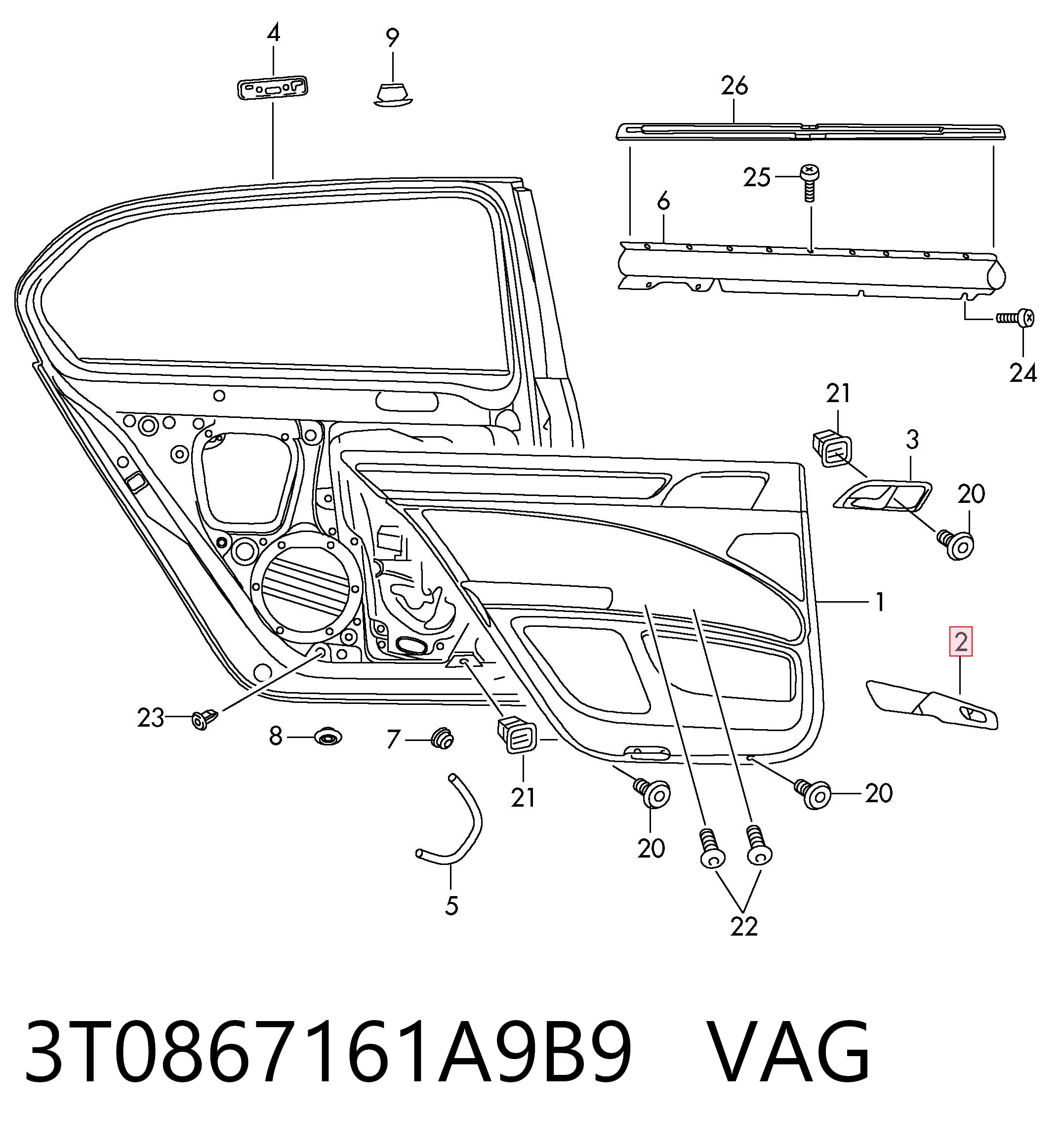 3T0867161A9B9 VAG 