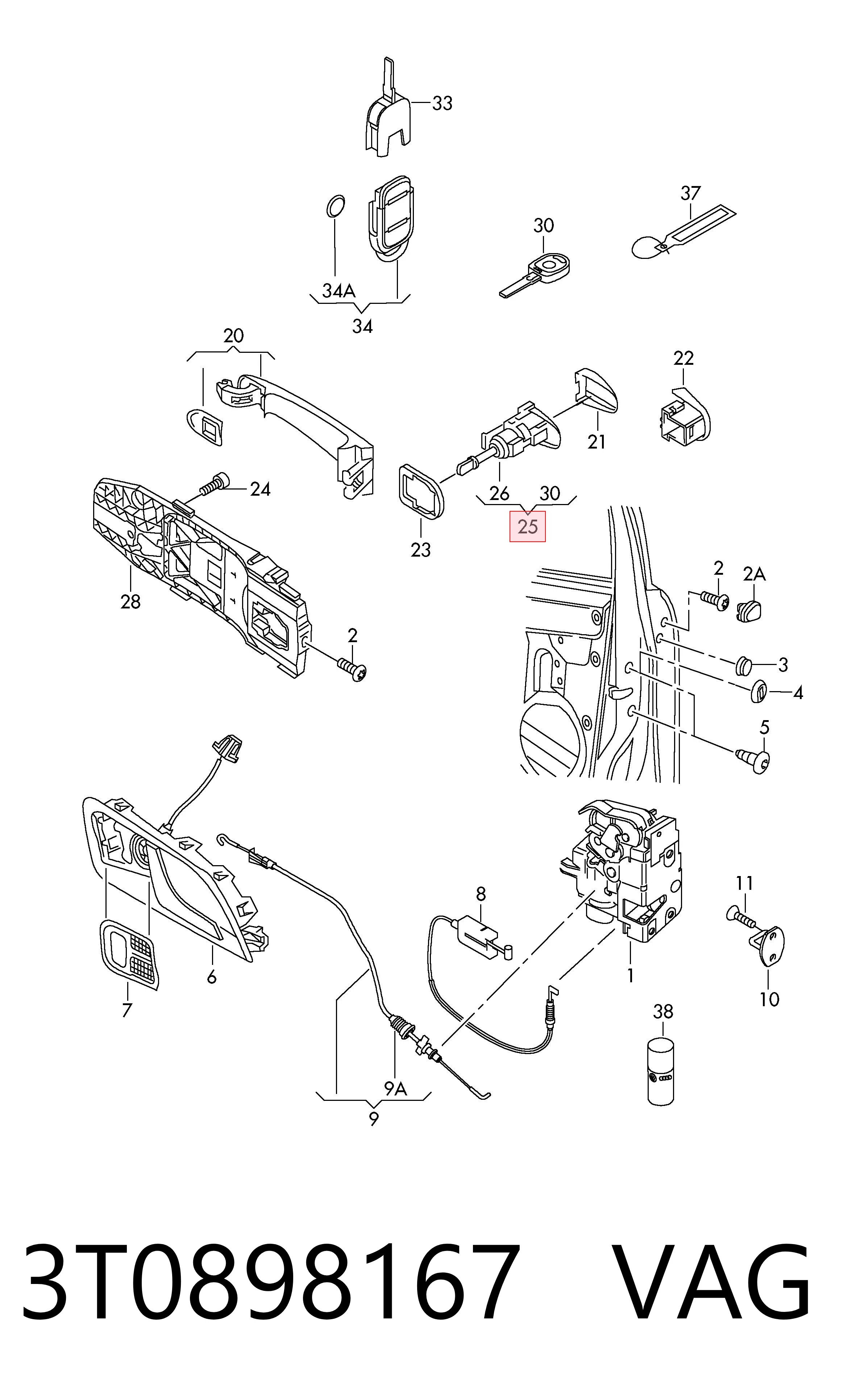 3T0898167 VAG 
