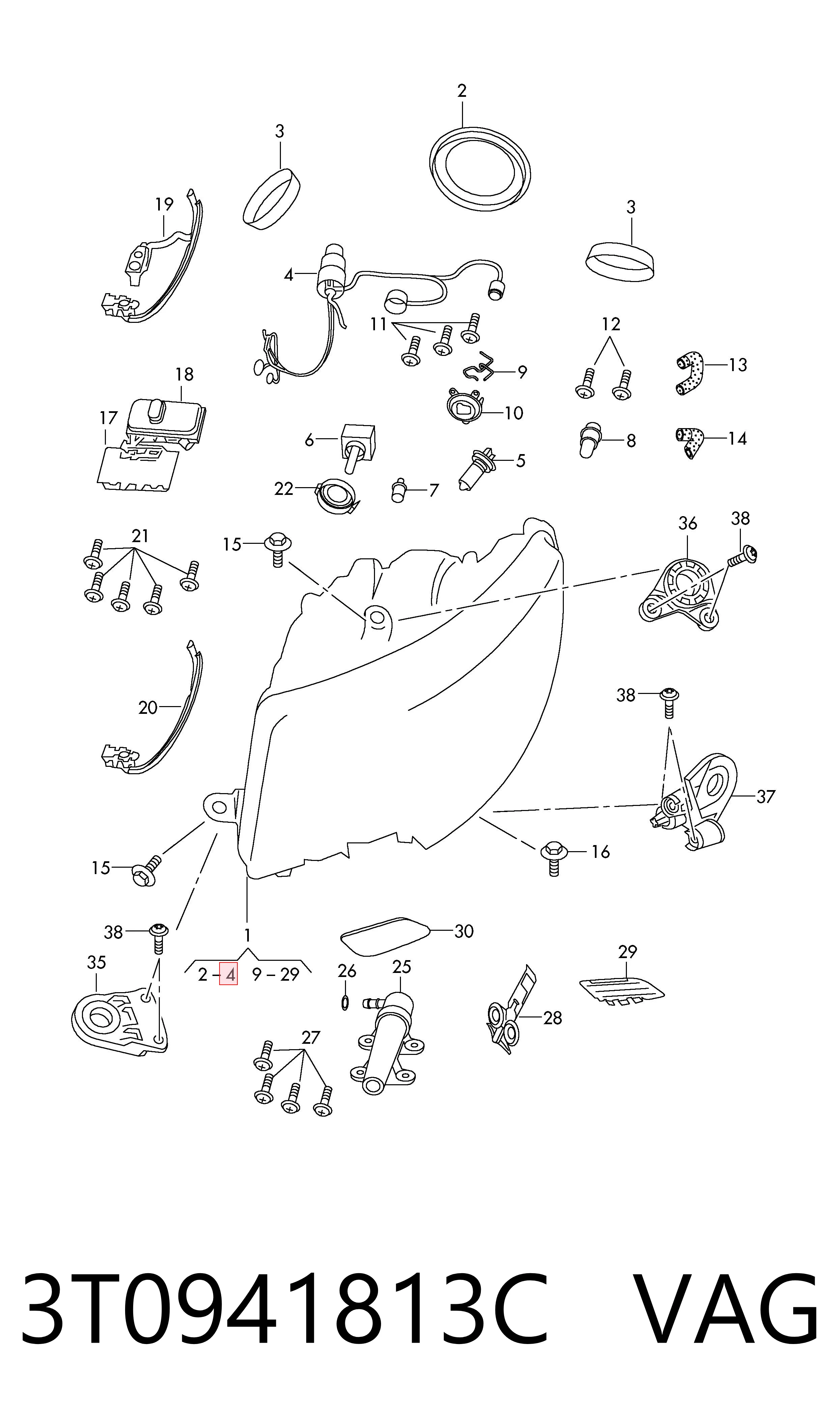 3T0941813C VAG 