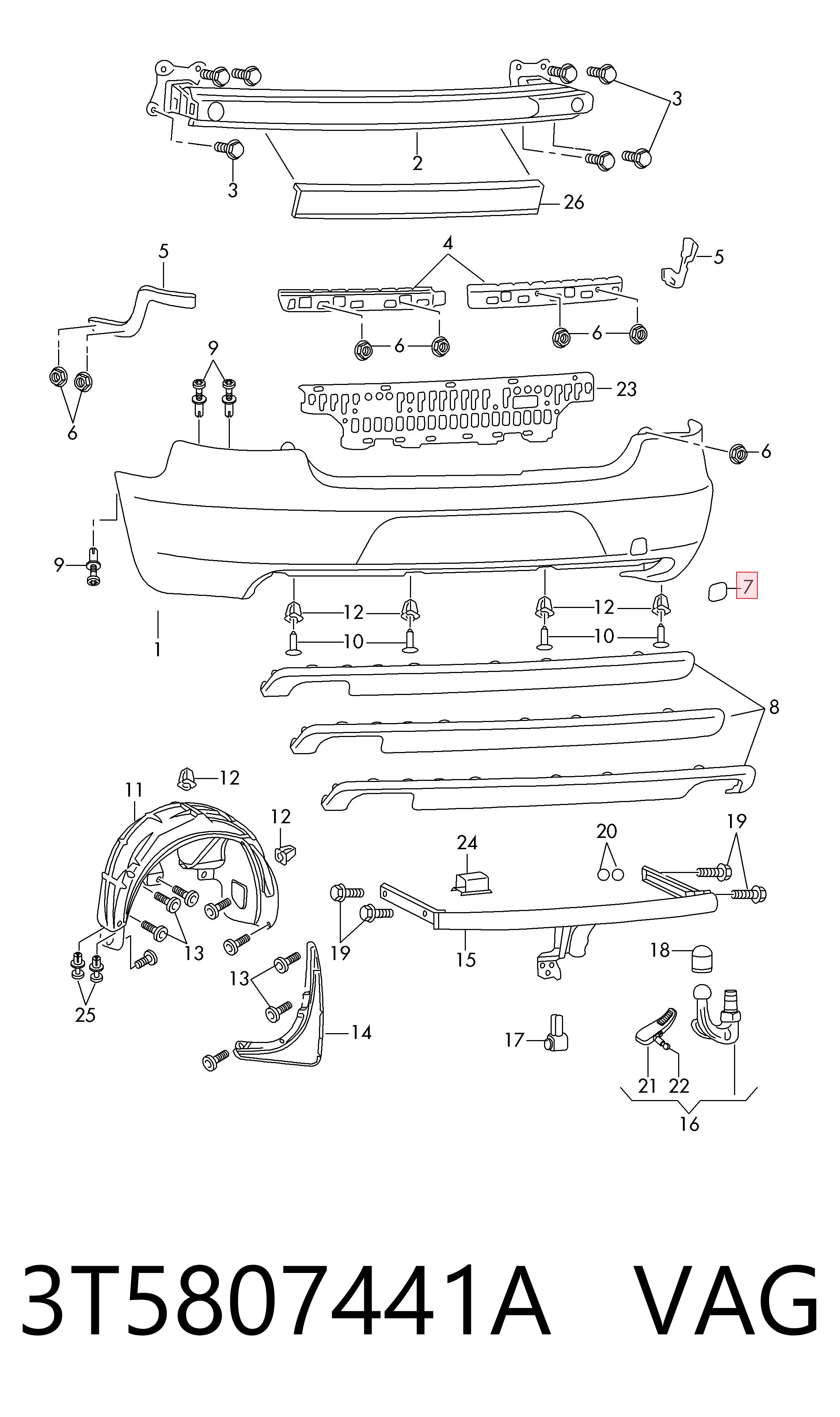 3T5807441A VAG 