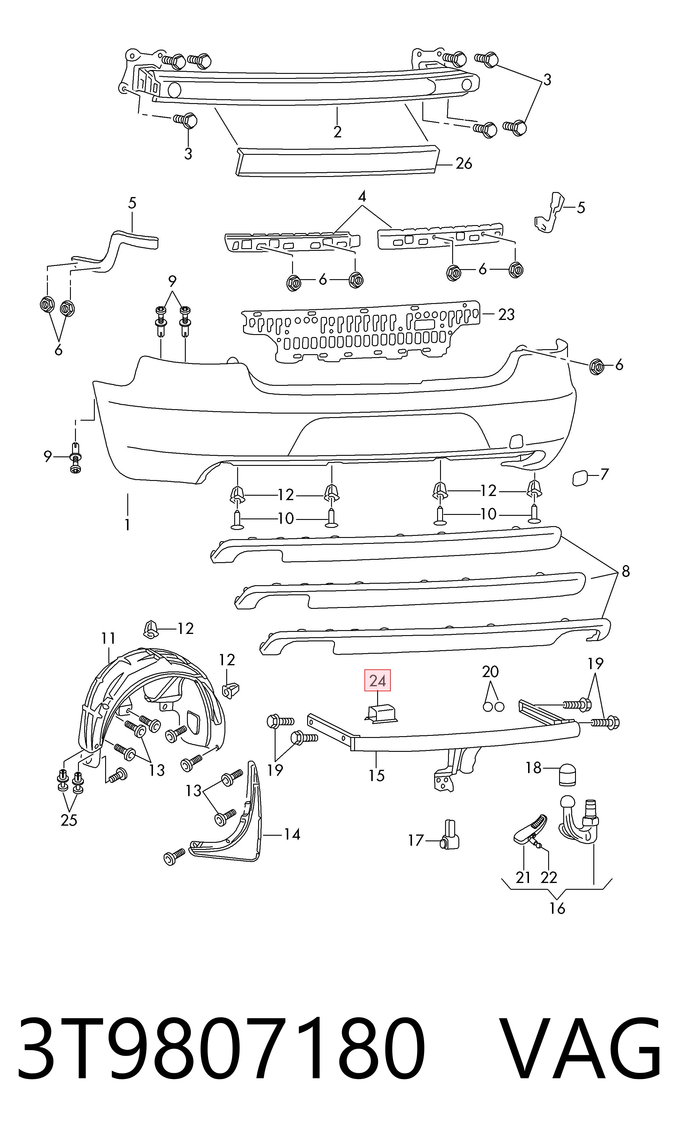 3T9807180 VAG 