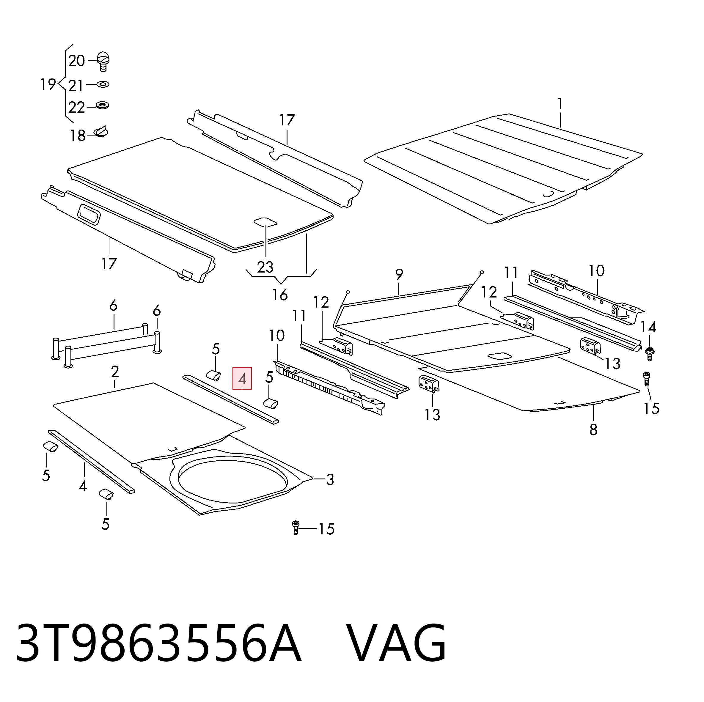 3T9863556A VAG 
