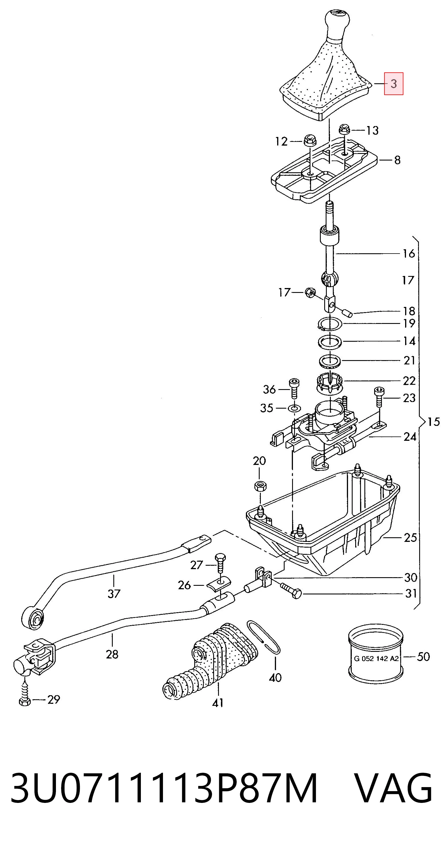 3U0711113P87M VAG 