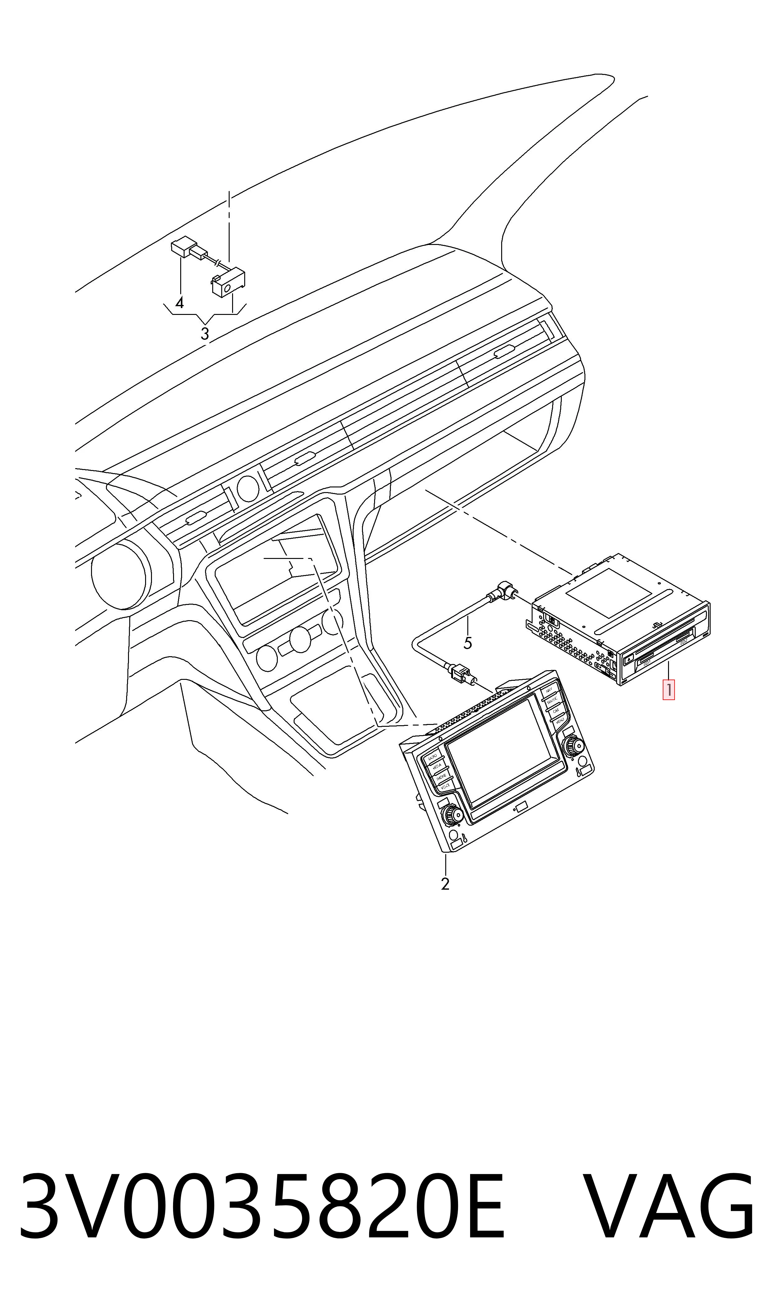 3V0035820E VAG 