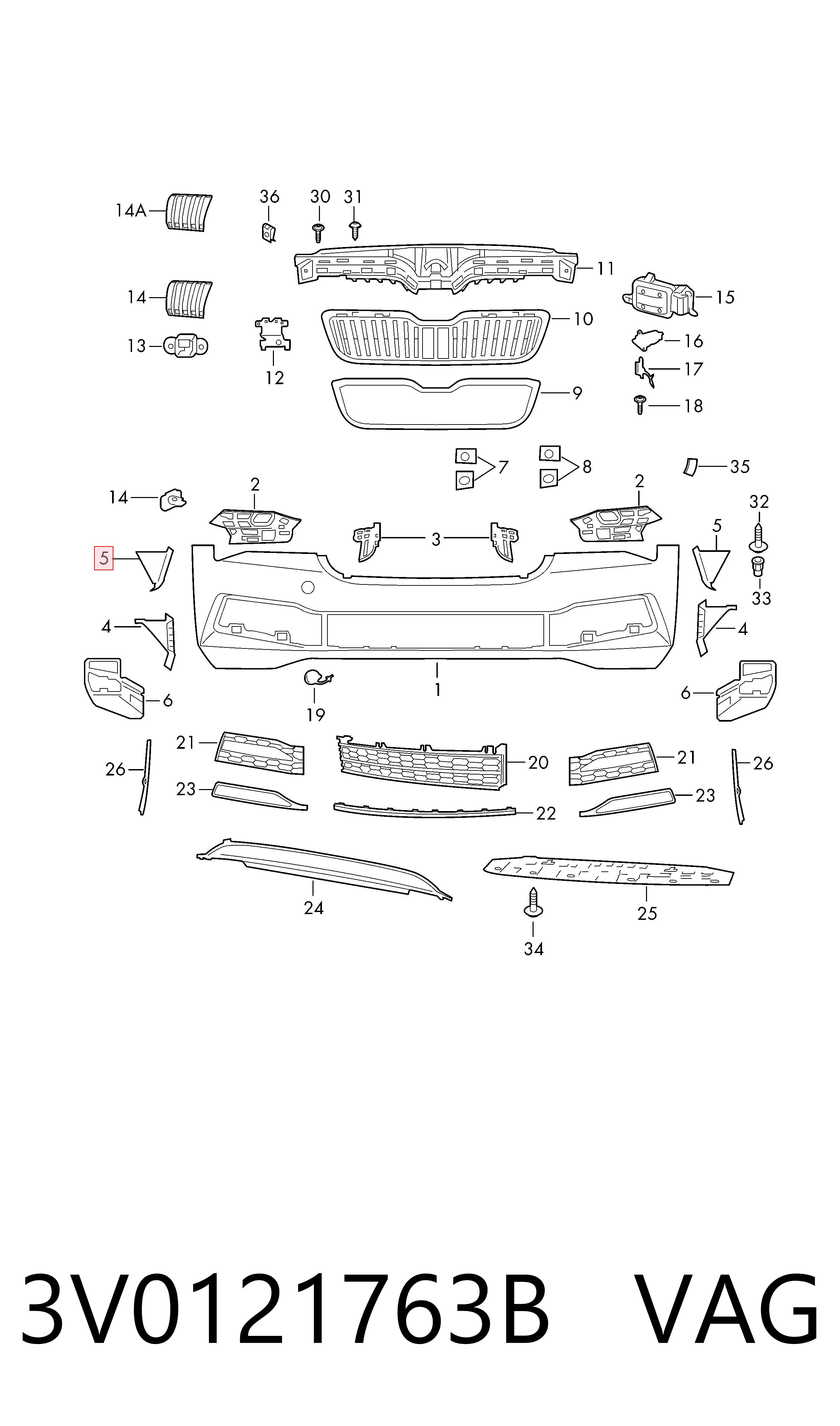 3V0121763B VAG 