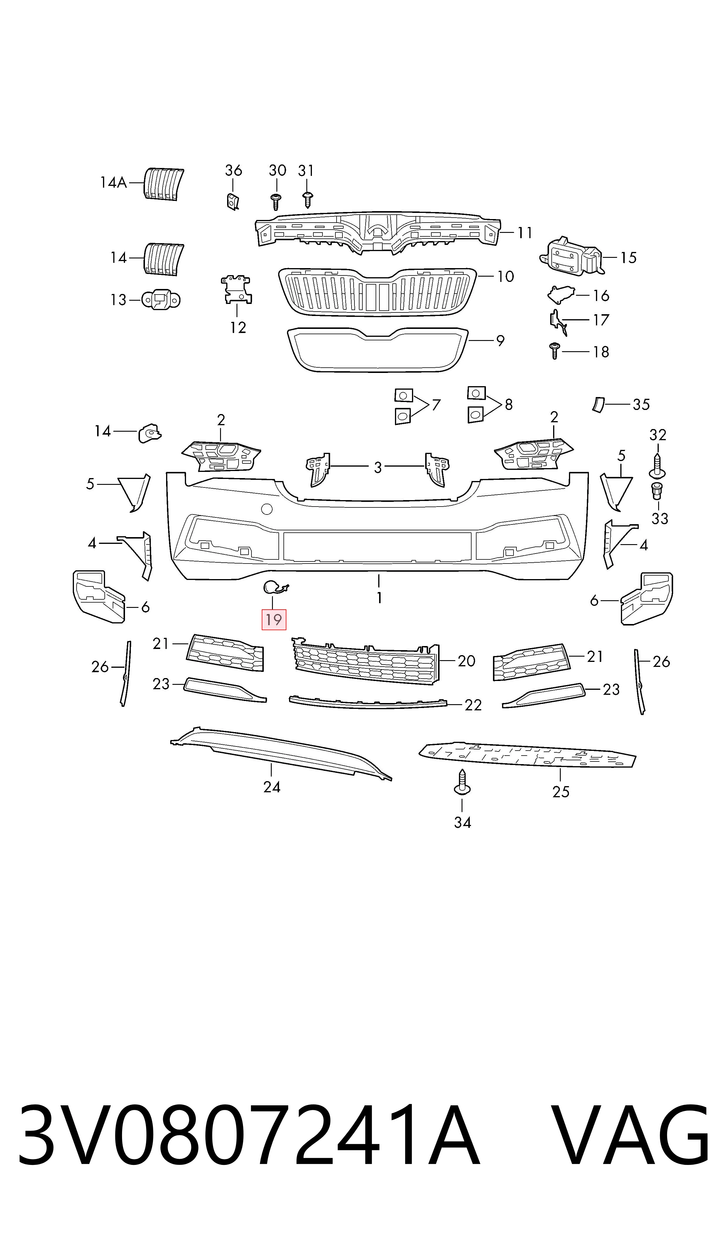 3V0807241A VAG 