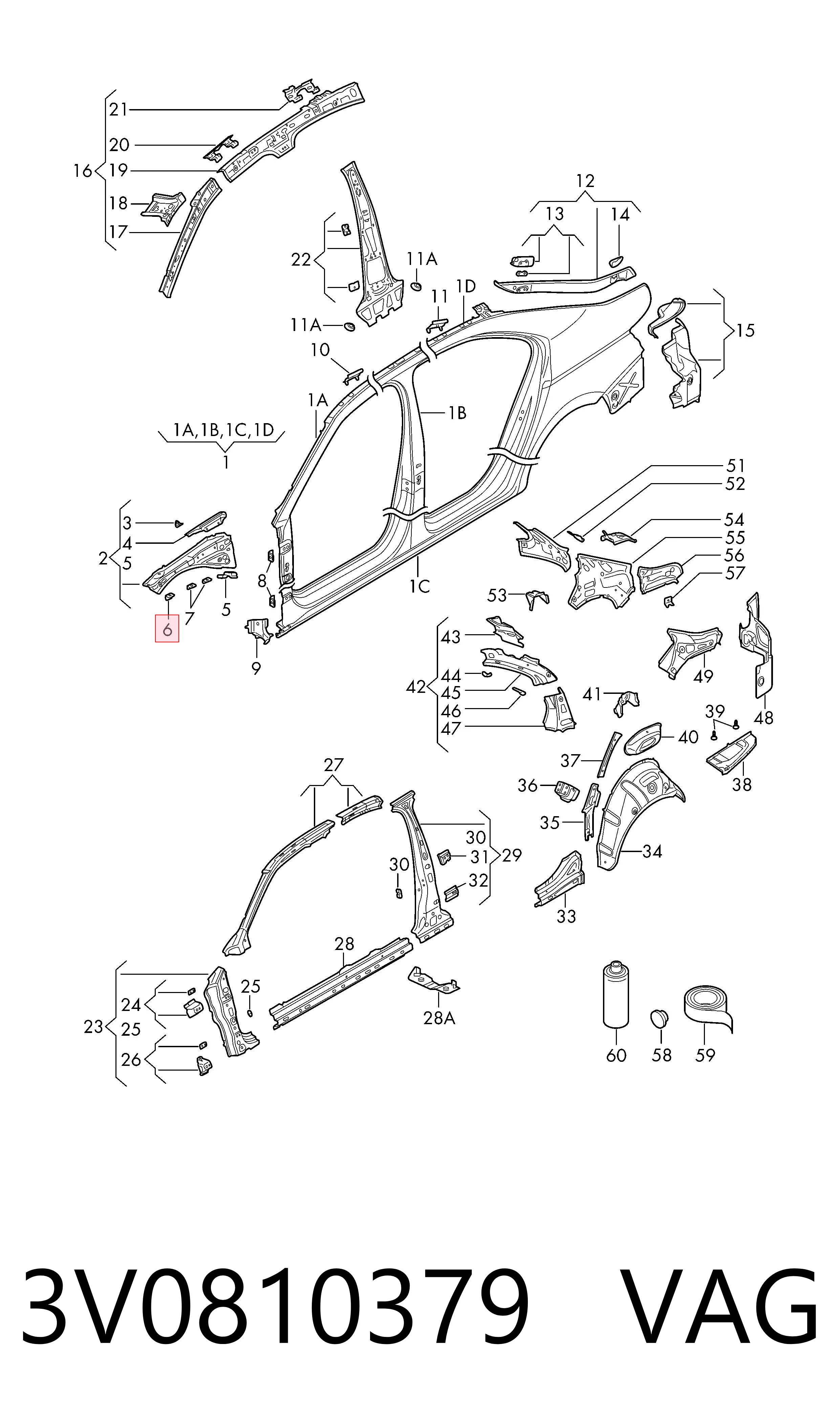 3V0810379 VAG 